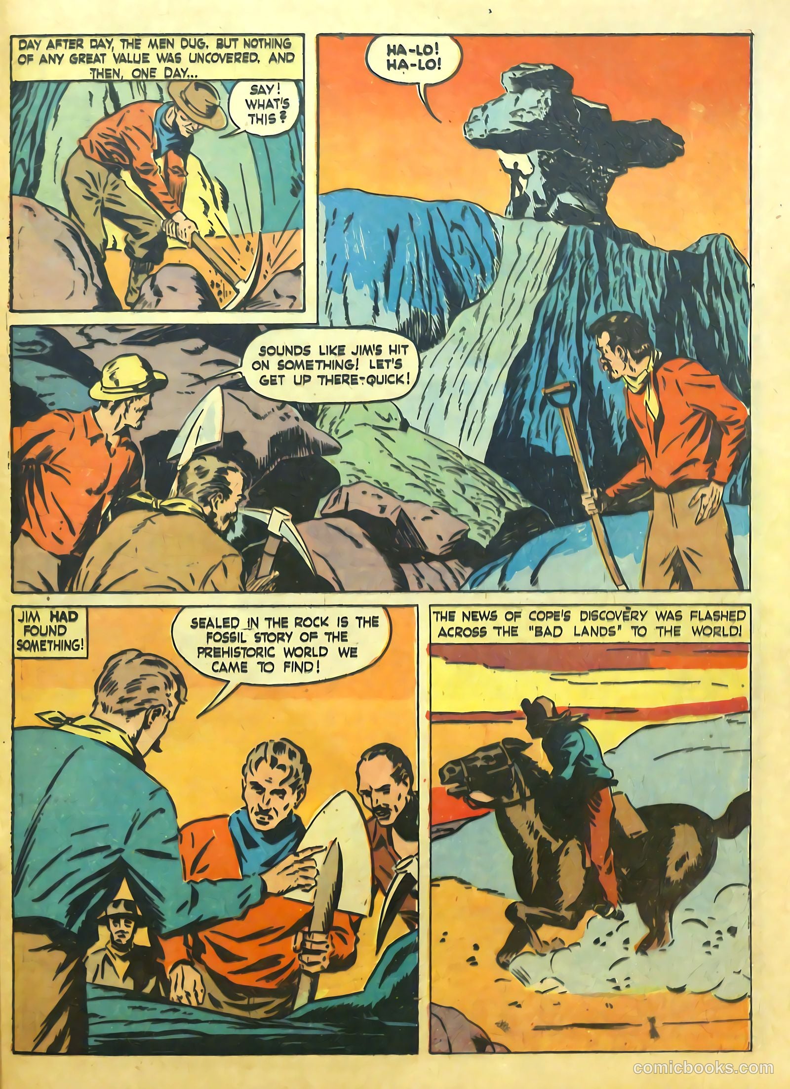 Real Heroes #11 (1943) — page 34 of 60