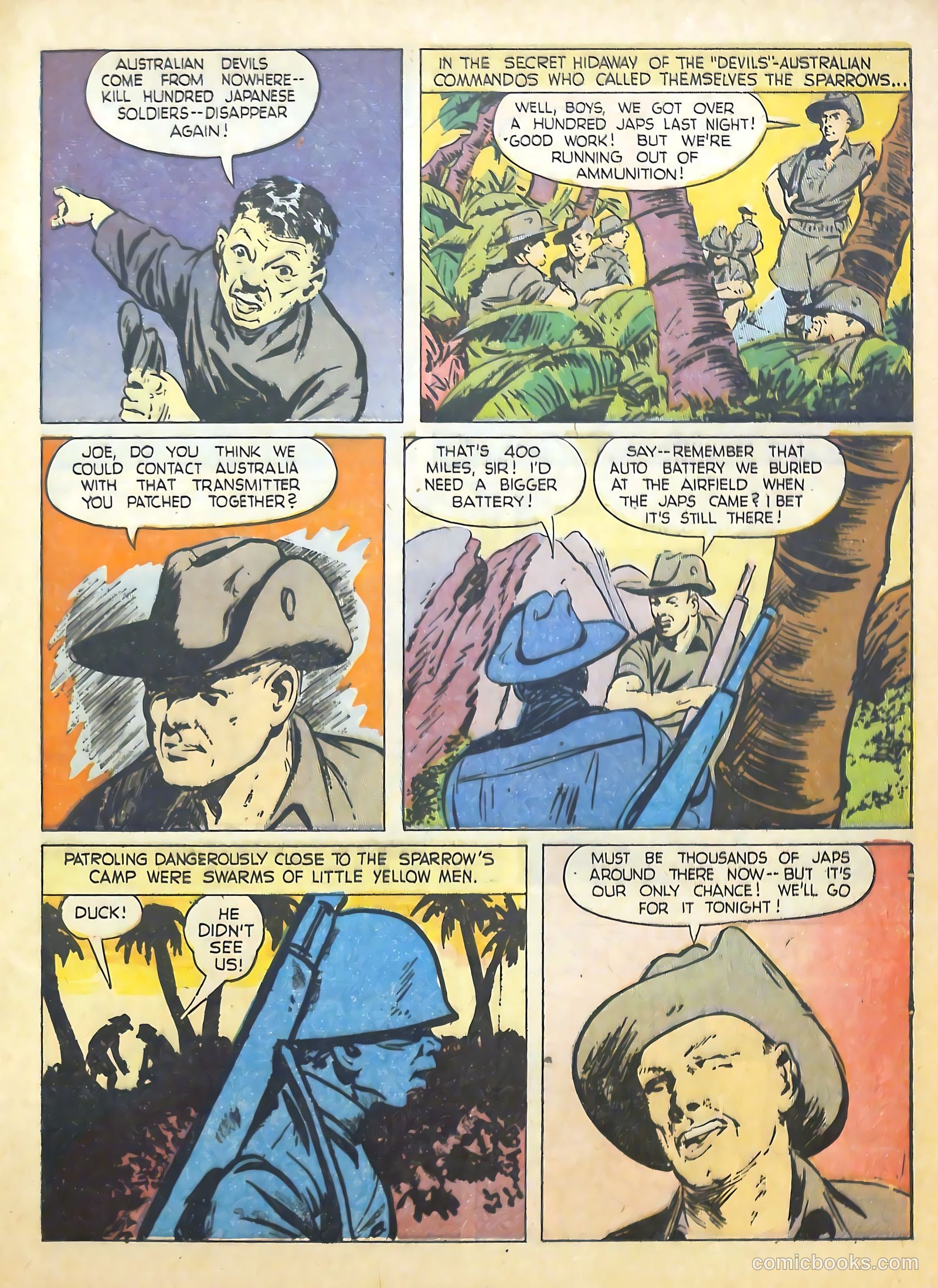 Real Heroes #12 (1943) — page 32 of 59