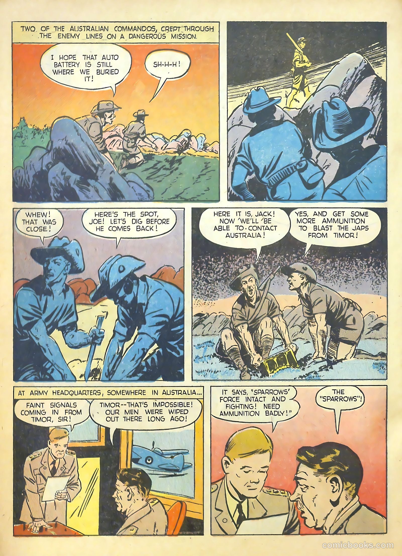 Real Heroes #12 (1943) — page 33 of 59
