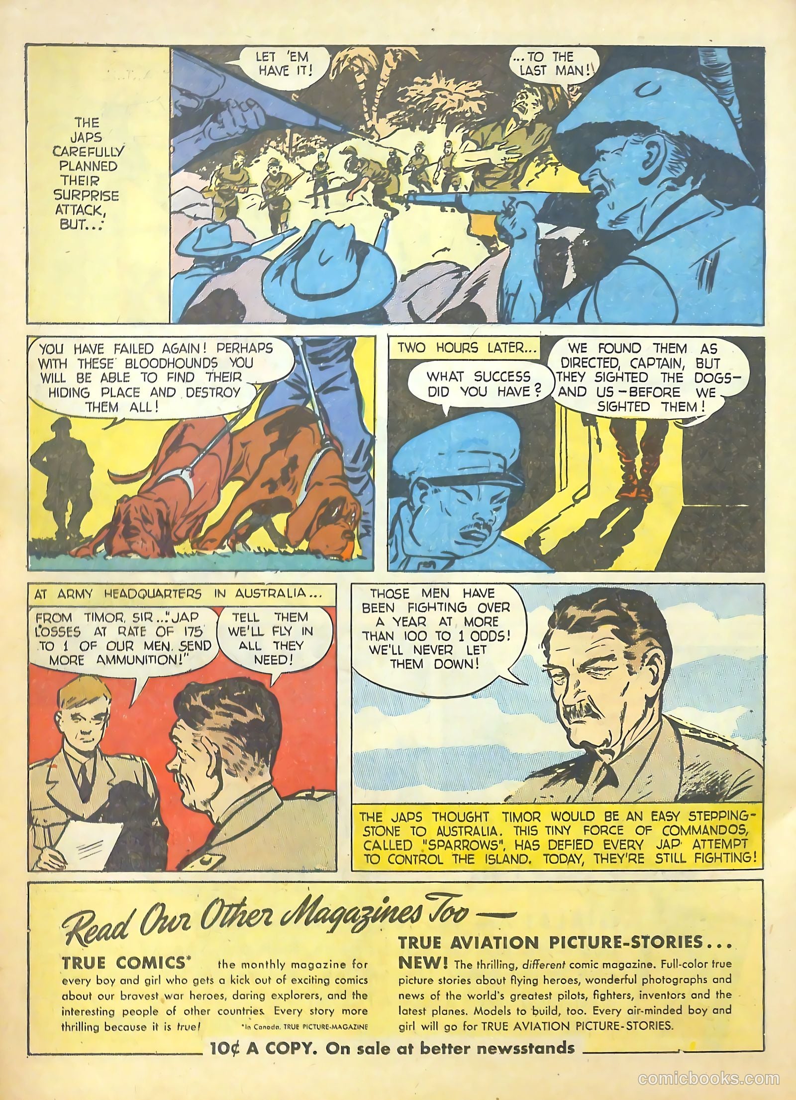 Real Heroes #12 (1943) — page 35 of 59