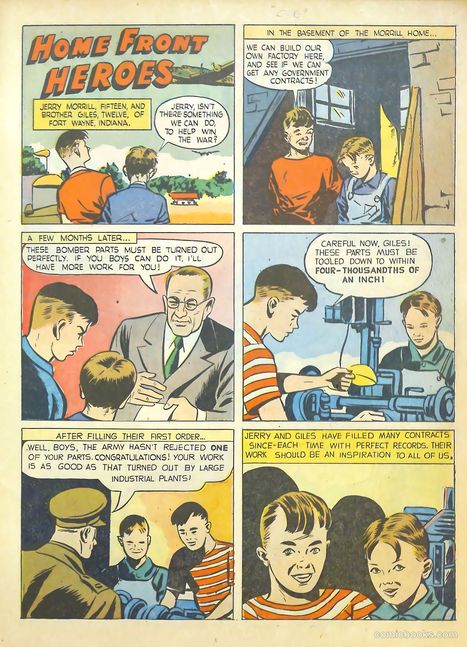 Real Heroes #12 (1943) — page 36 of 59