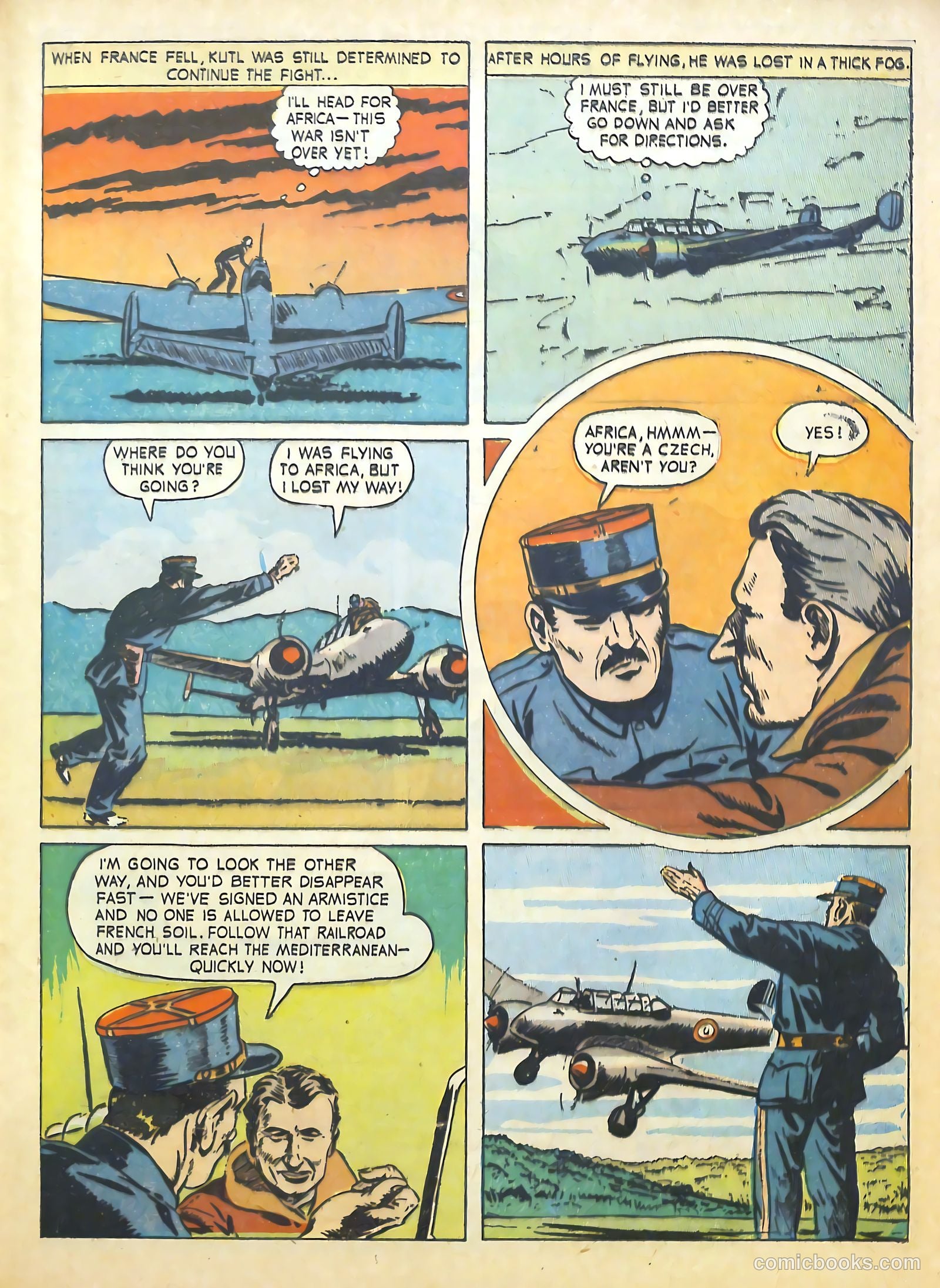 Real Heroes #12 (1943) — page 40 of 59