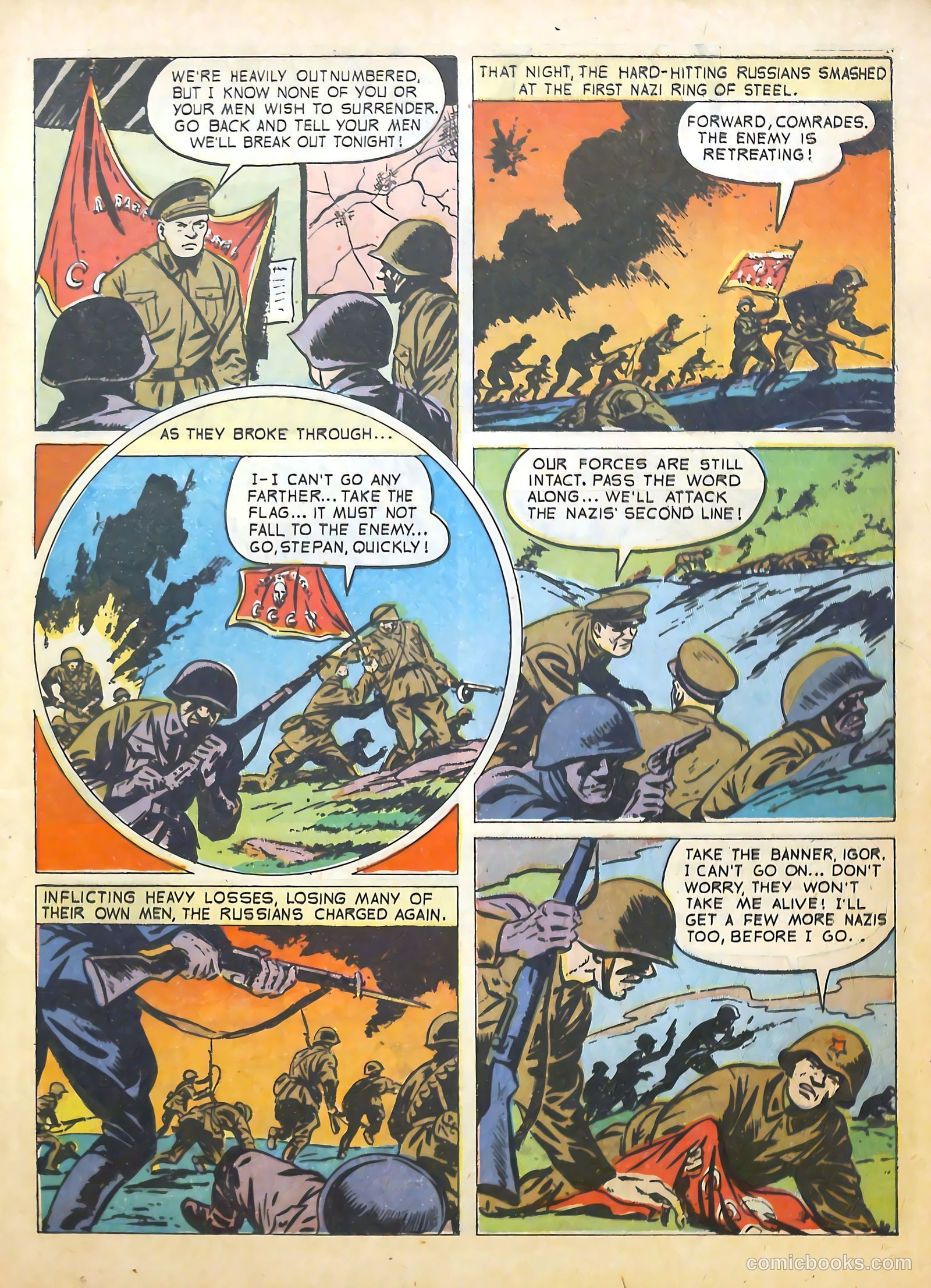 Real Heroes #12 (1943) — page 52 of 59