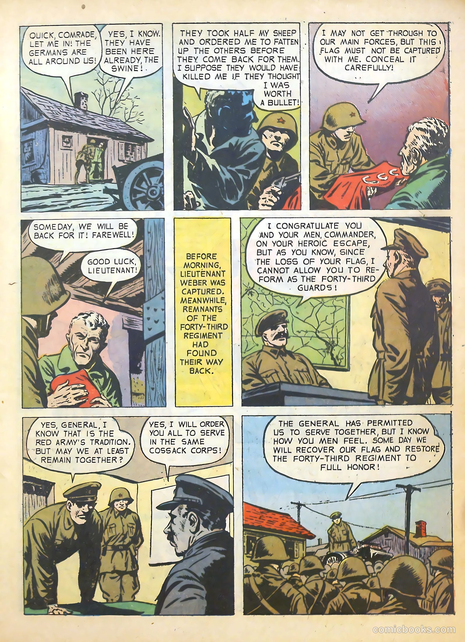 Real Heroes #12 (1943) — page 54 of 59