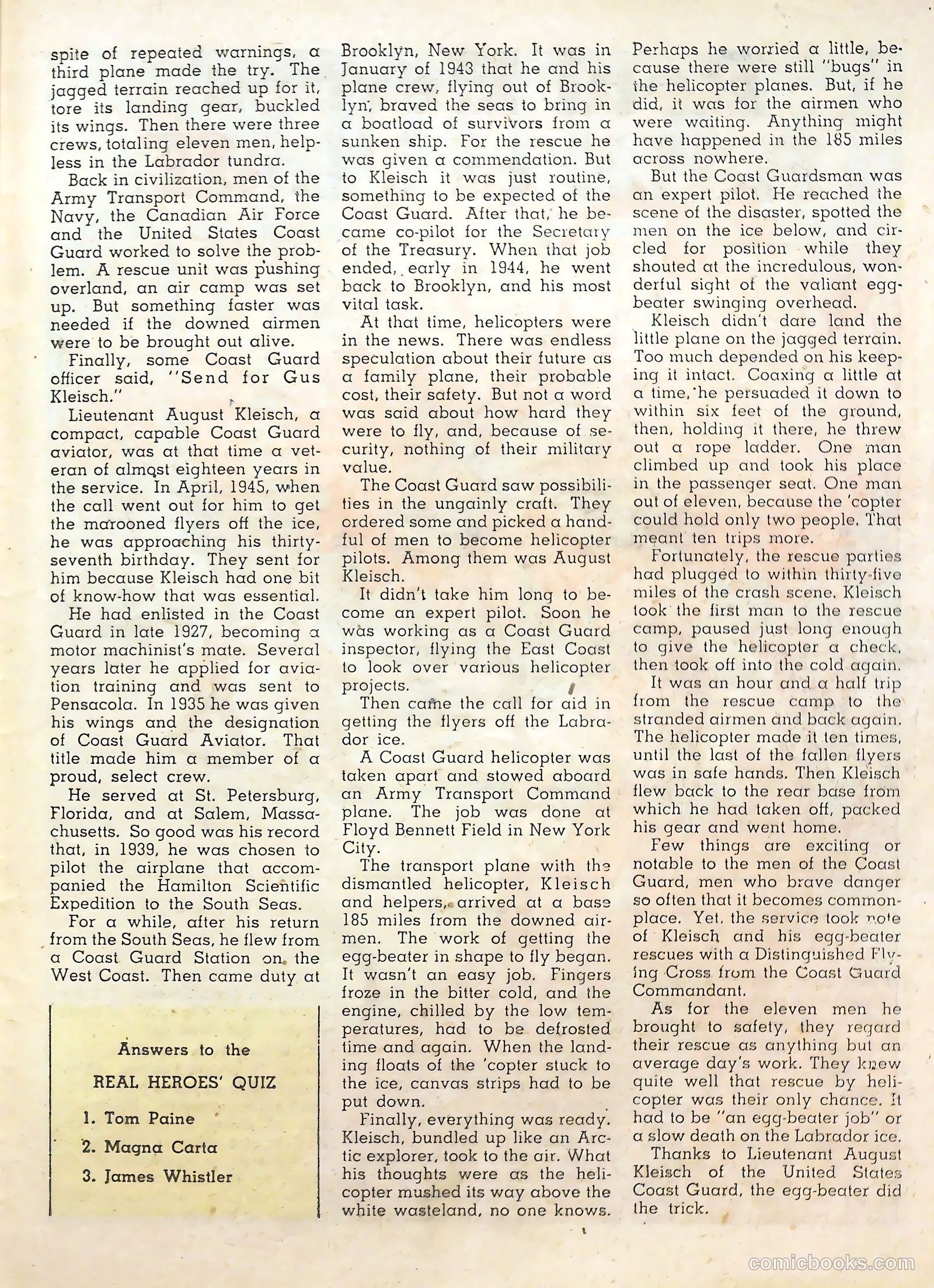 Real Heroes #14 (1946) — page 40 of 51