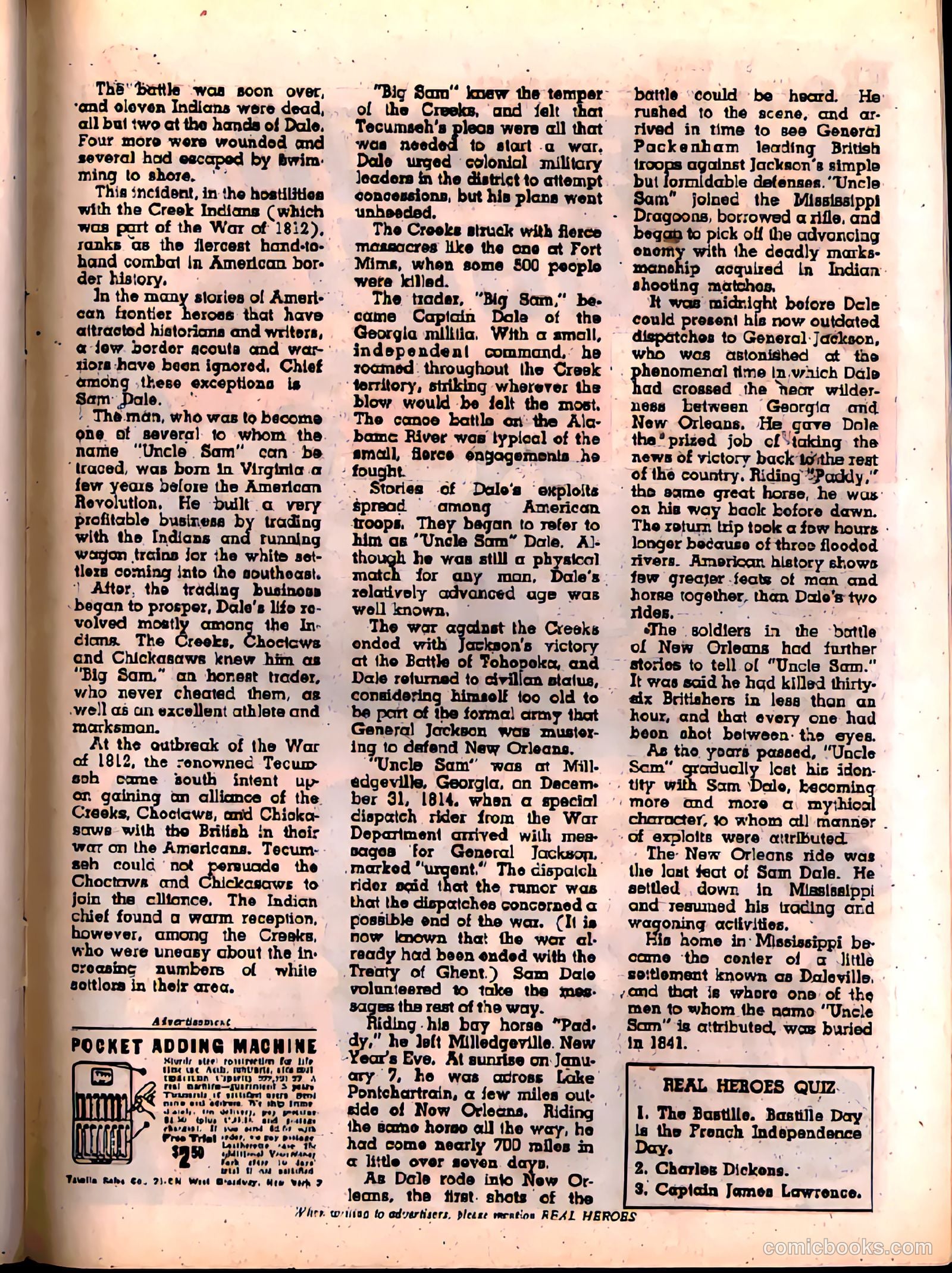 Real Heroes #15 (1946) — page 37 of 52