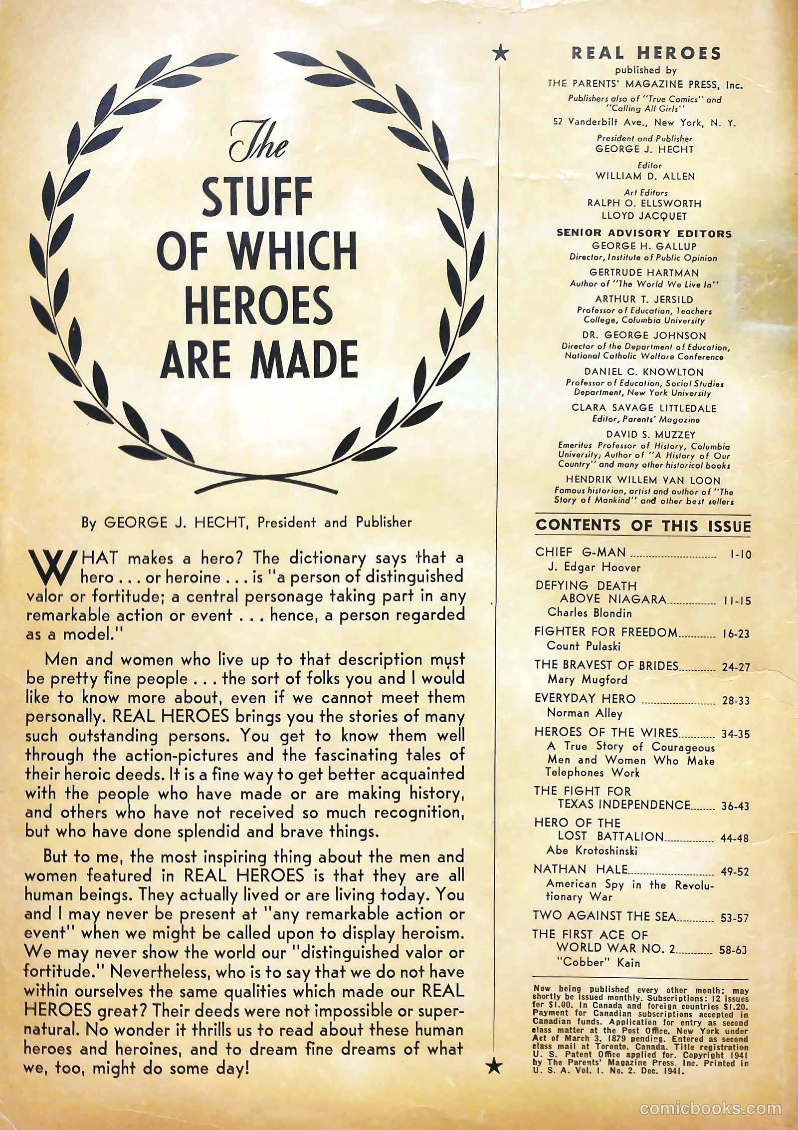 Real Heroes #2 (1941) — page 2 of 69