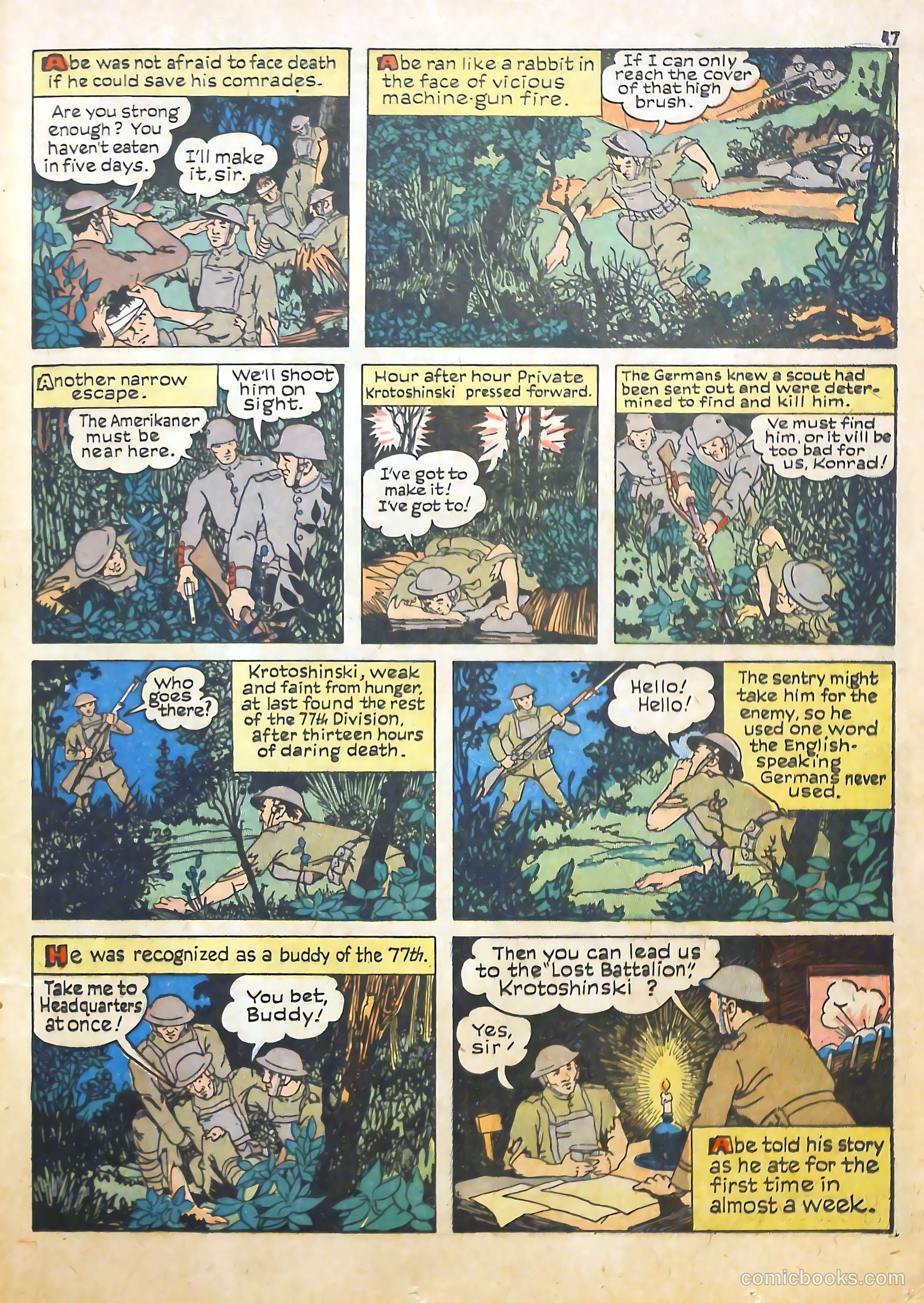 Real Heroes #2 (1941) — page 50 of 69