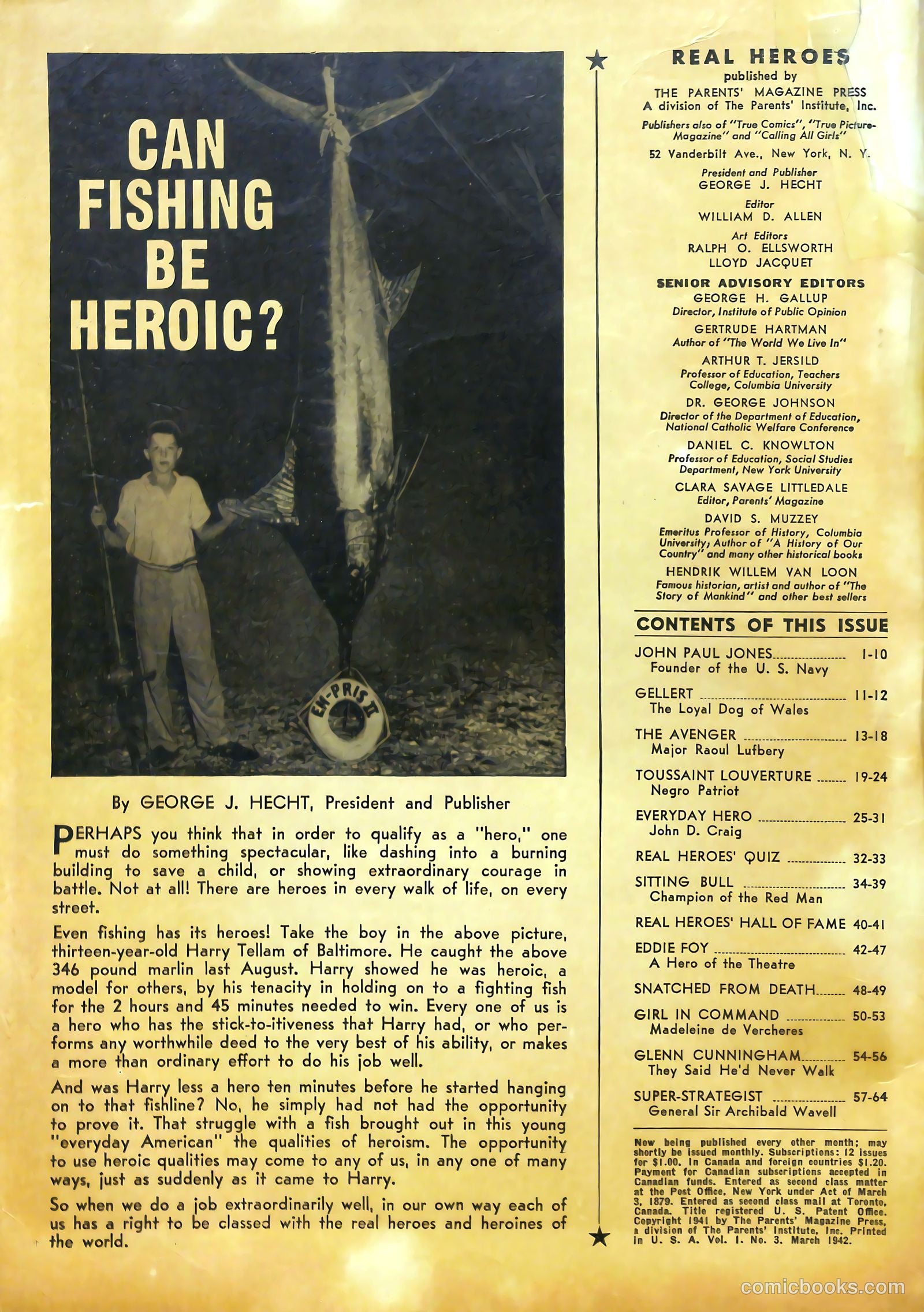 Real Heroes #3 (1942) — page 2 of 70