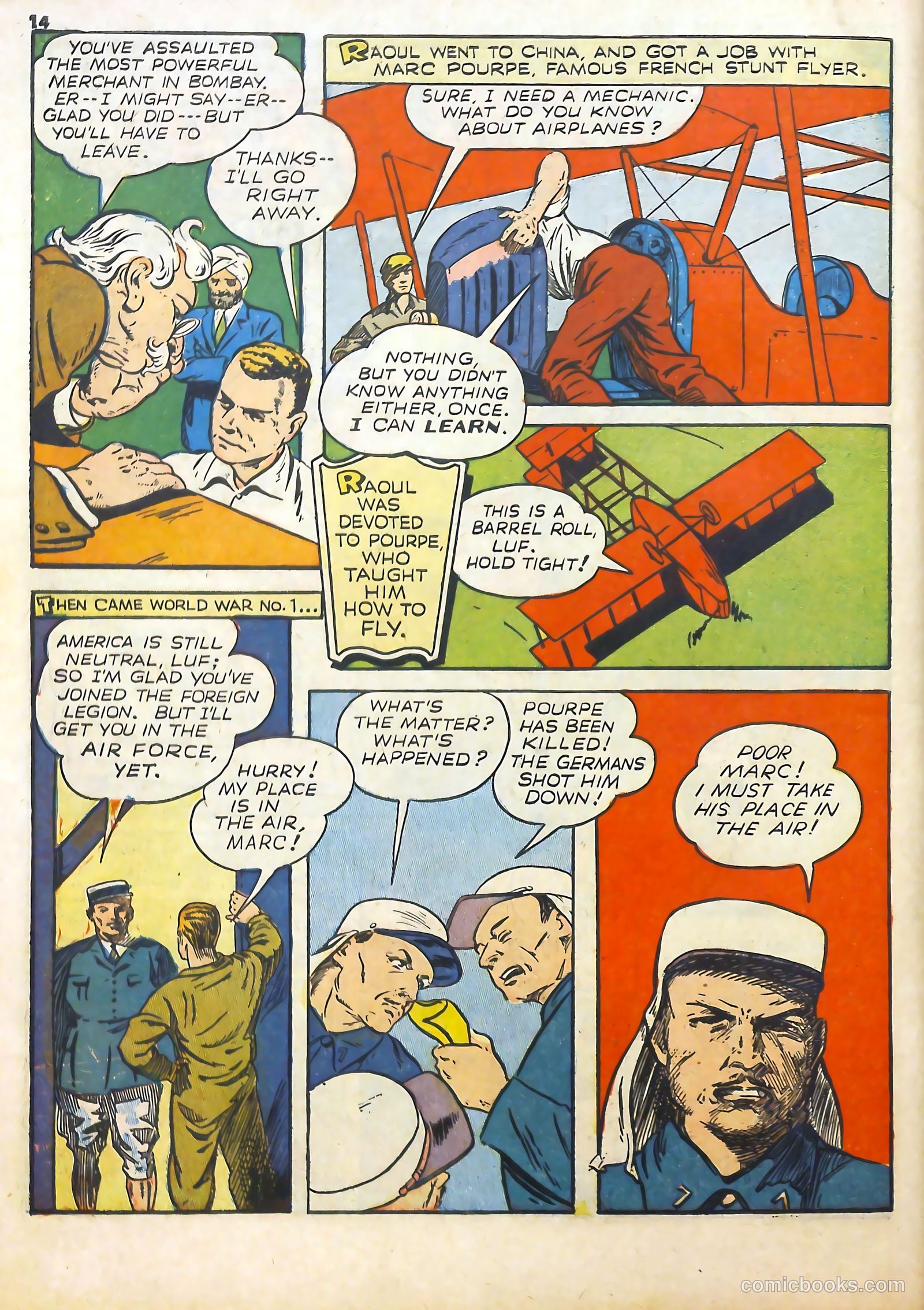 Real Heroes #3 (1942) — page 16 of 70