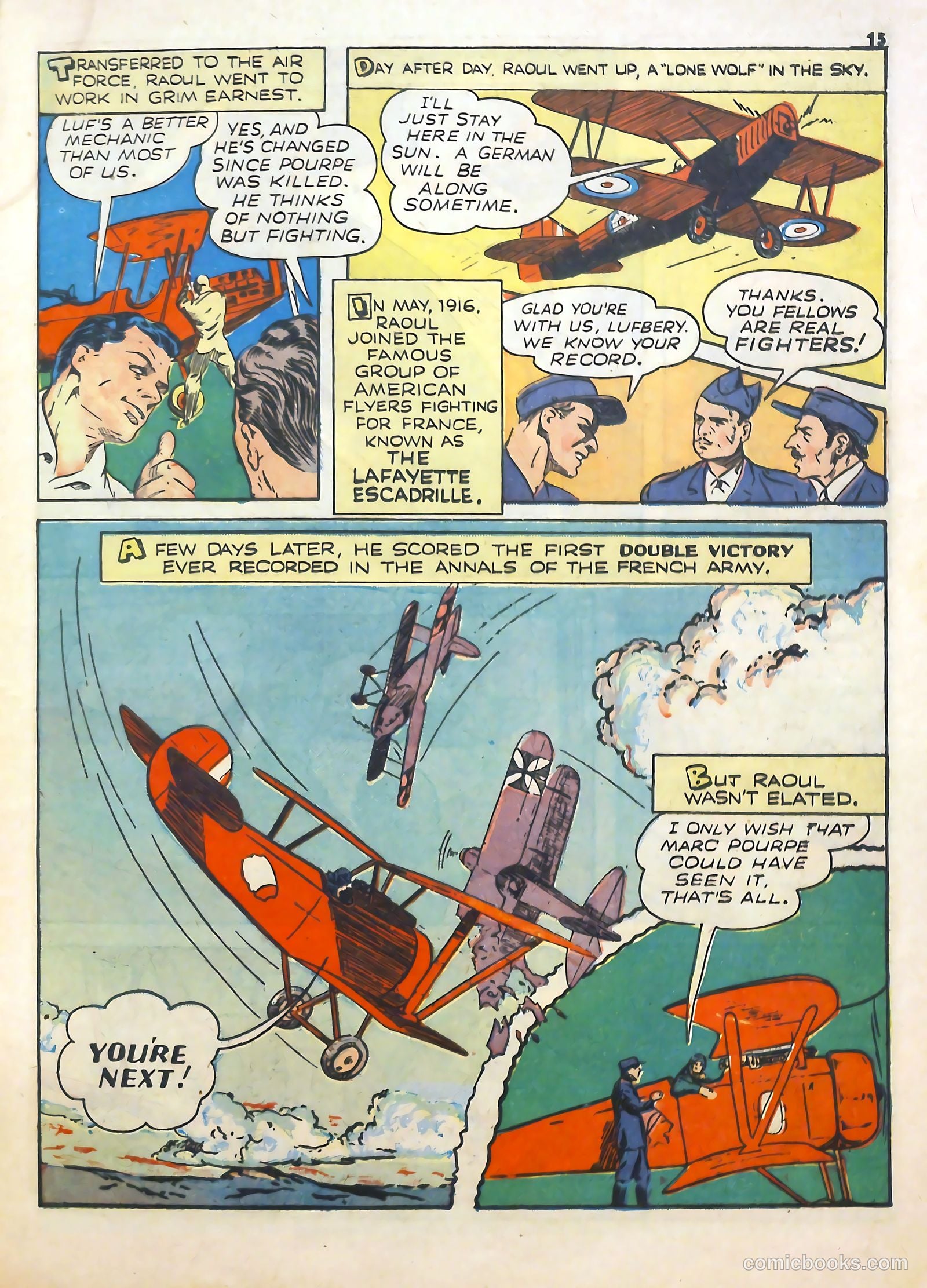 Real Heroes #3 (1942) — page 17 of 70