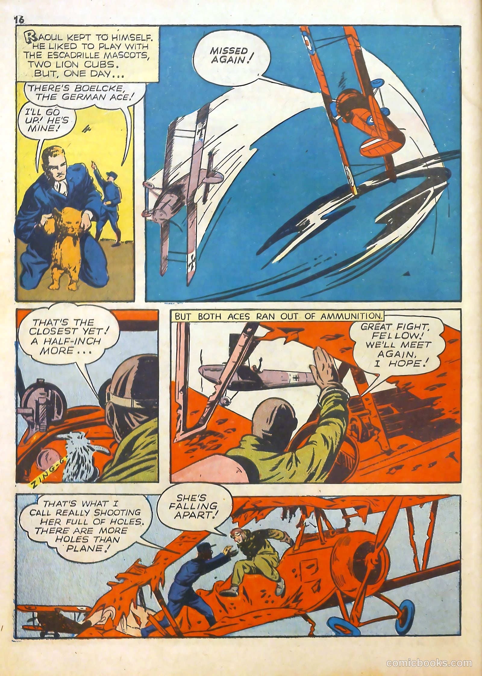 Real Heroes #3 (1942) — page 18 of 70