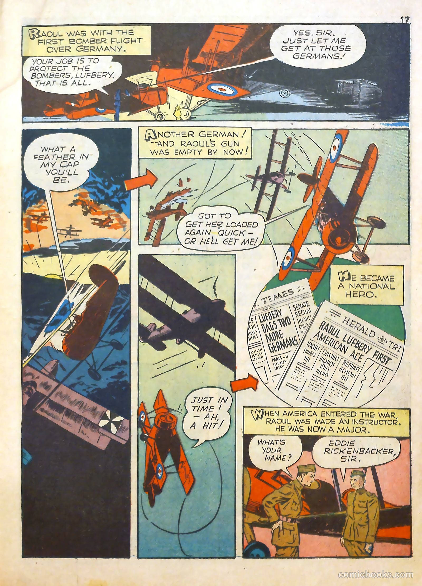 Real Heroes #3 (1942) — page 19 of 70