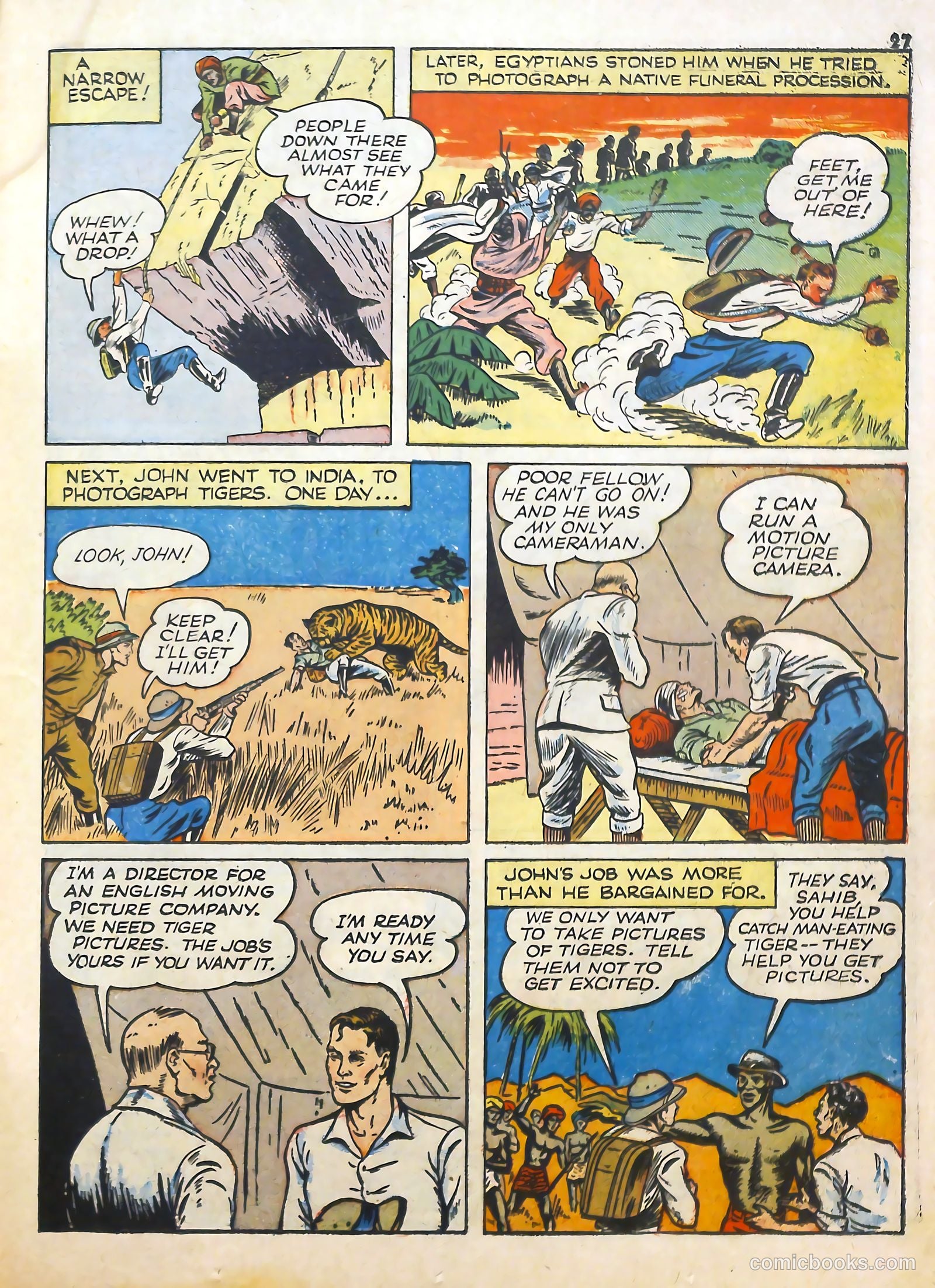 Real Heroes #3 (1942) — page 29 of 70