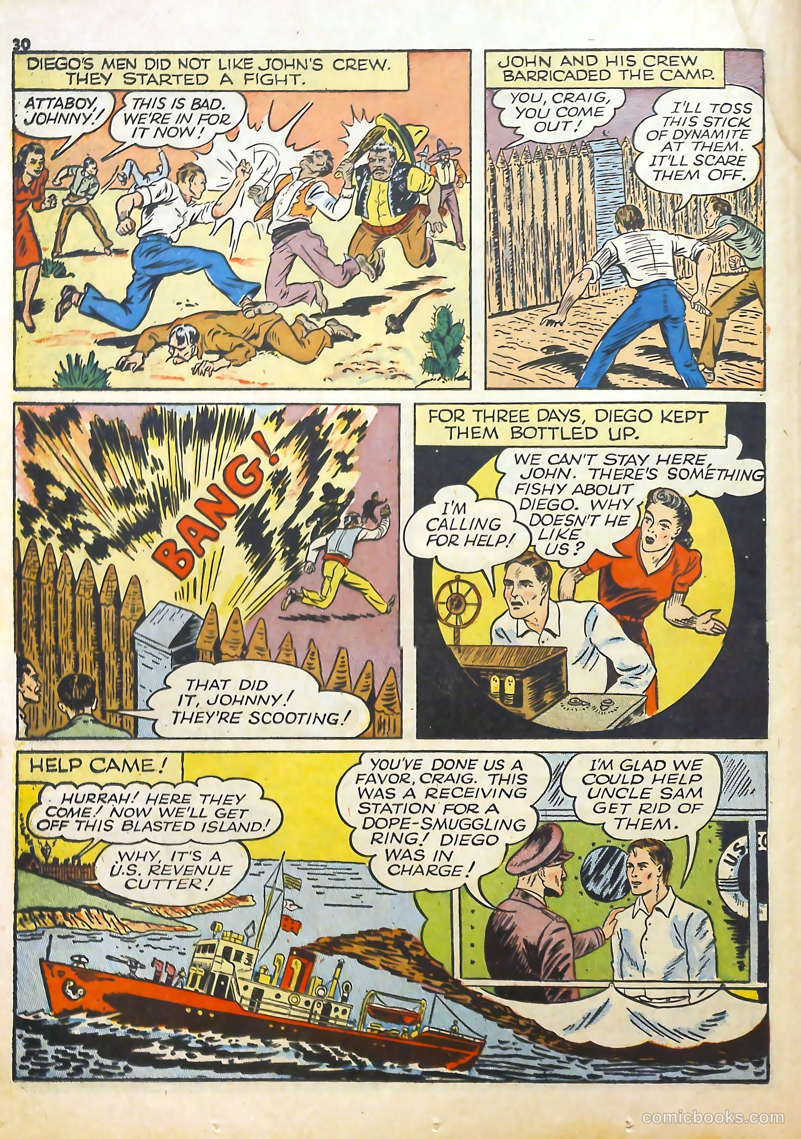 Real Heroes #3 (1942) — page 32 of 70