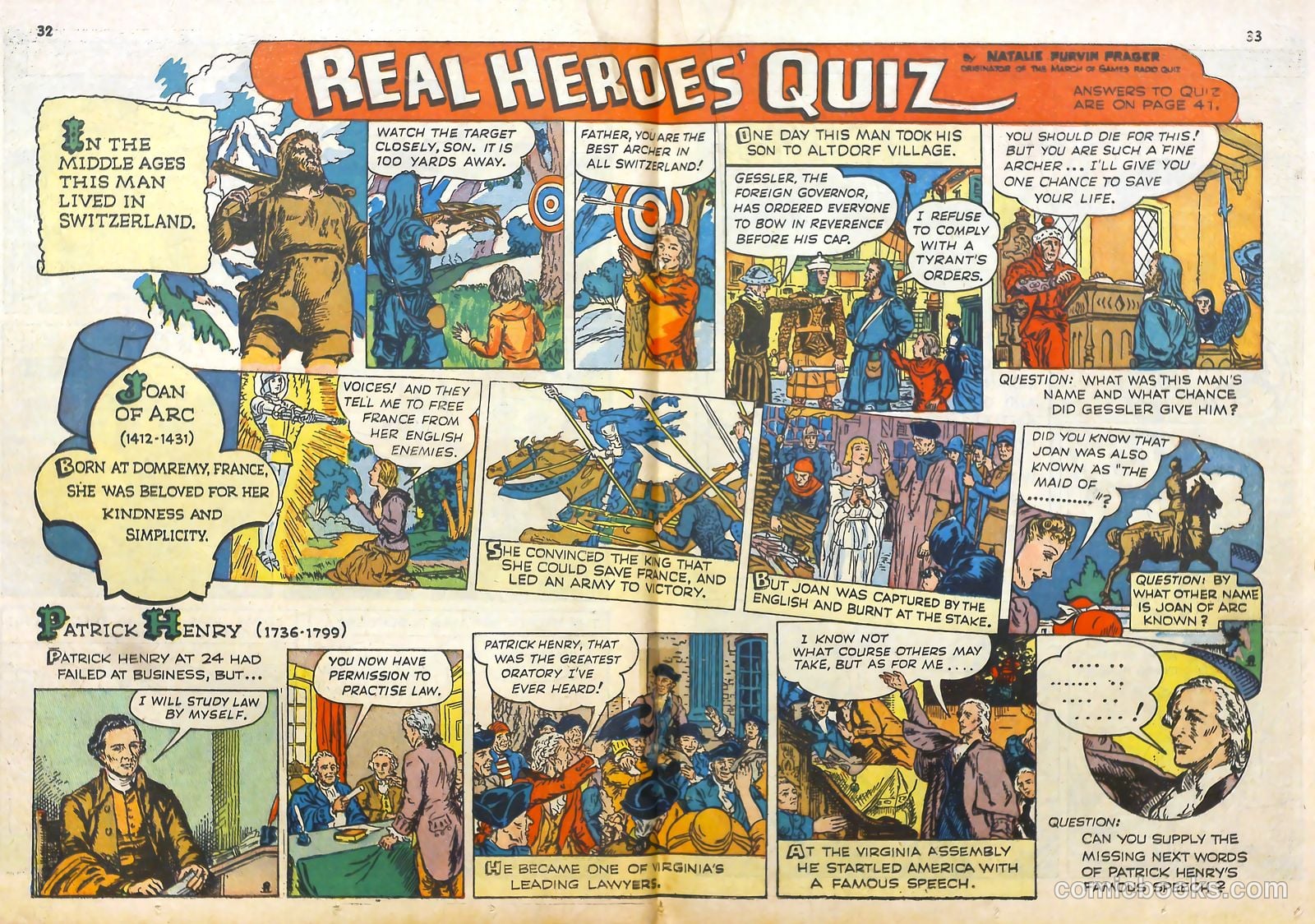 Real Heroes #3 (1942) — page 34 of 70