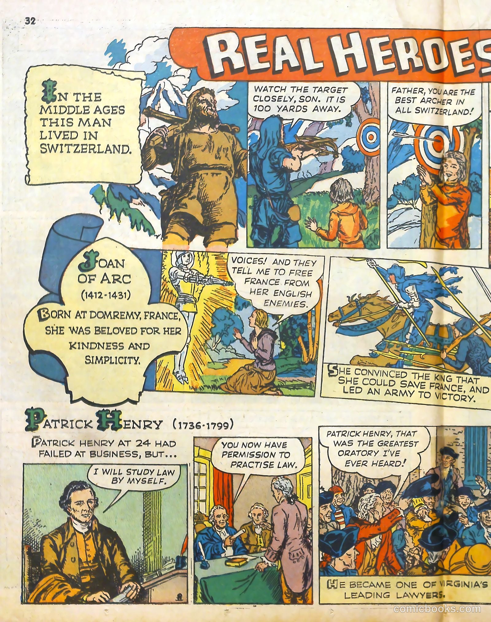 Real Heroes #3 (1942) — page 35 of 70