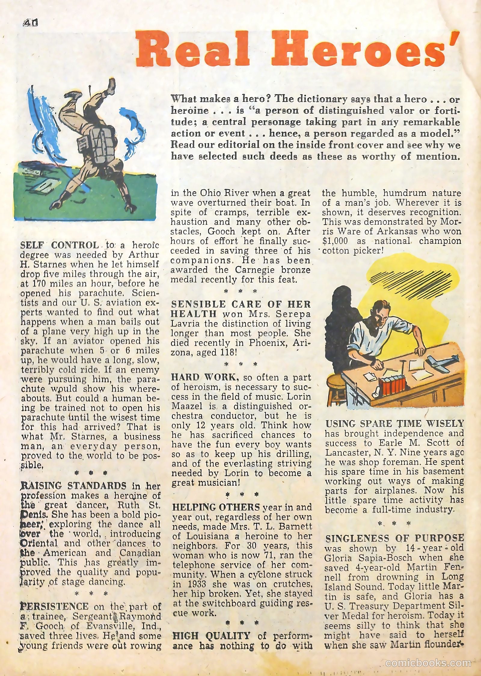 Real Heroes #3 (1942) — page 44 of 70