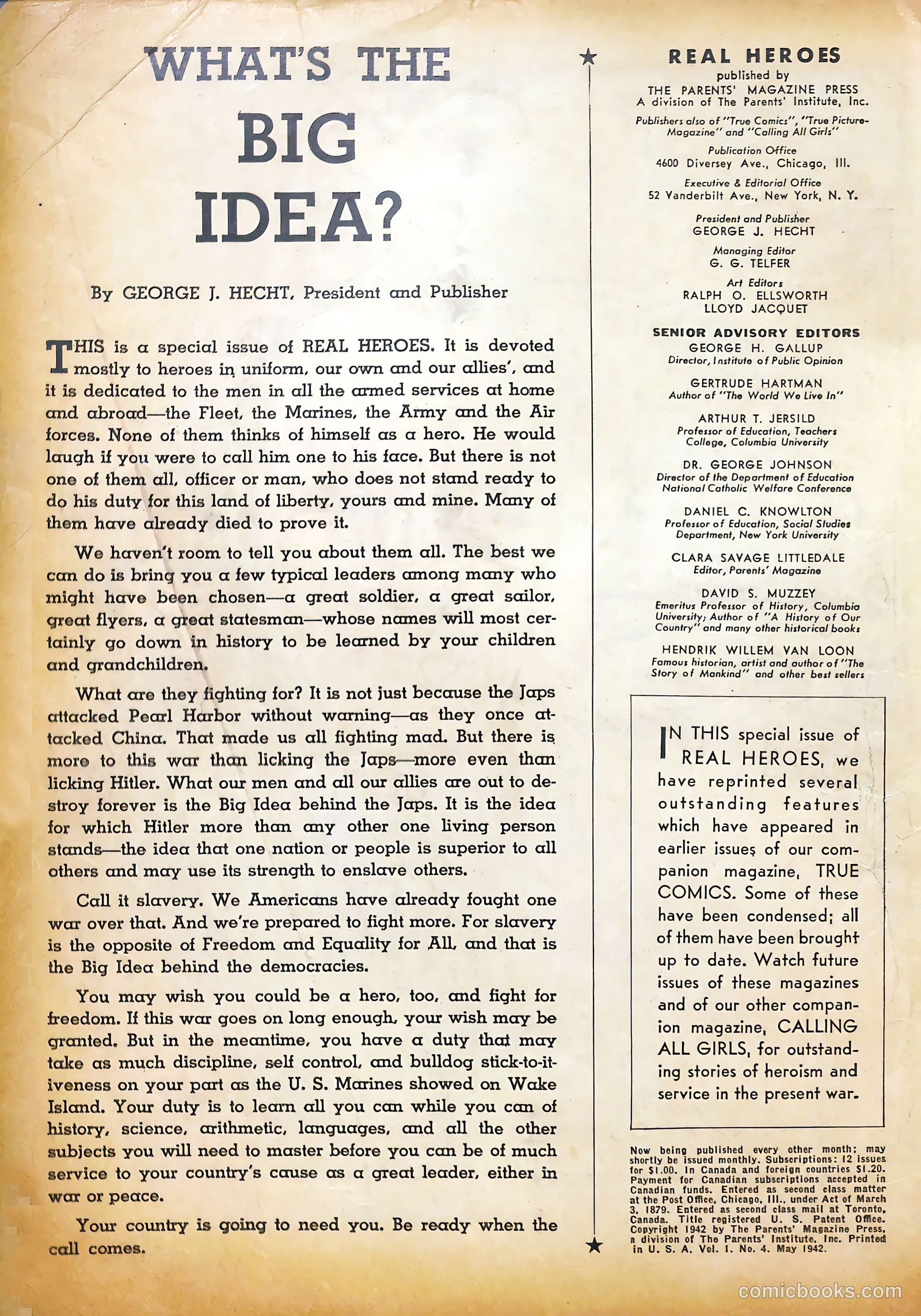 Real Heroes #4 (1942) — page 2 of 67