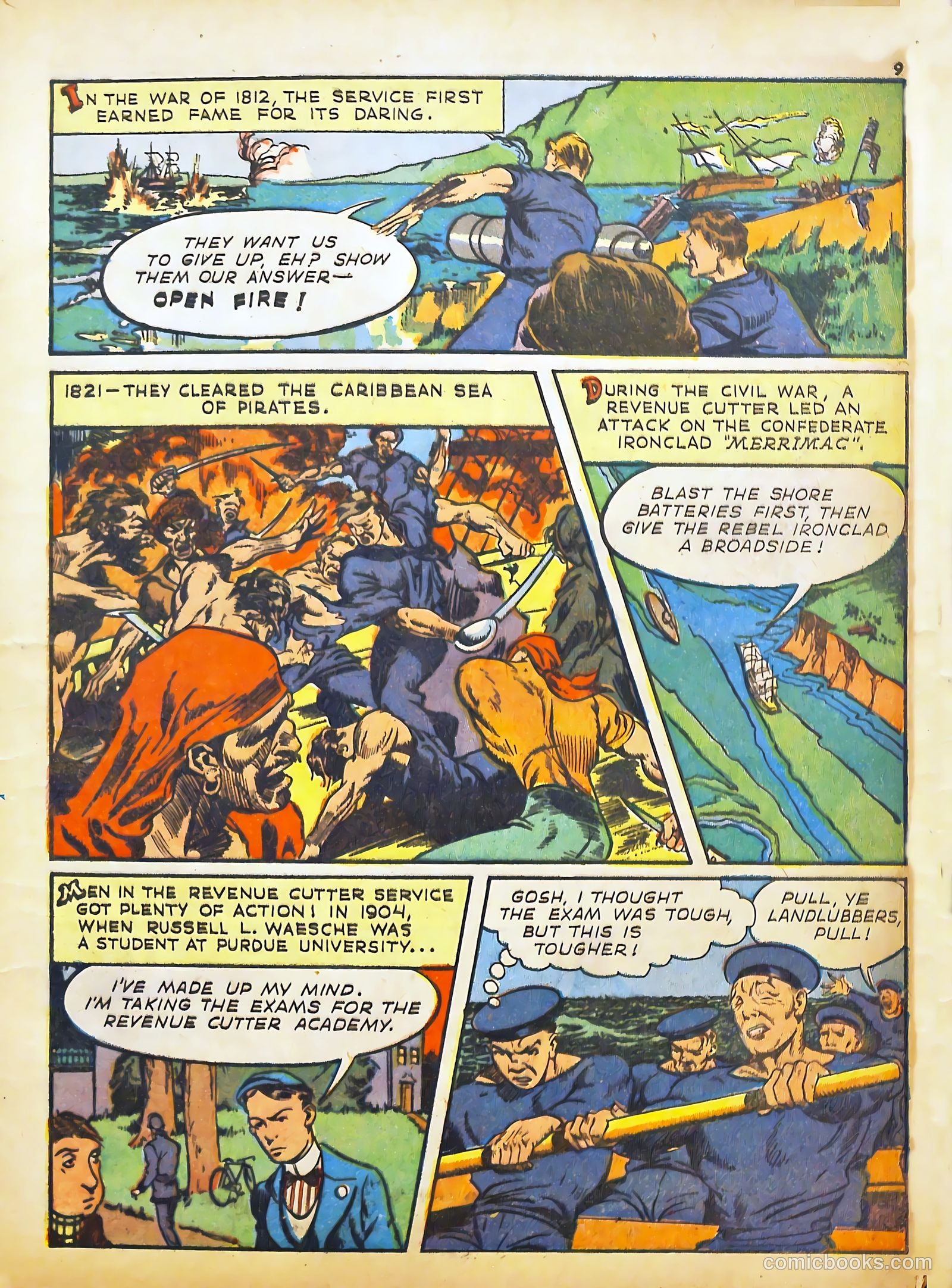 Real Heroes #5 (1942) — page 9 of 67