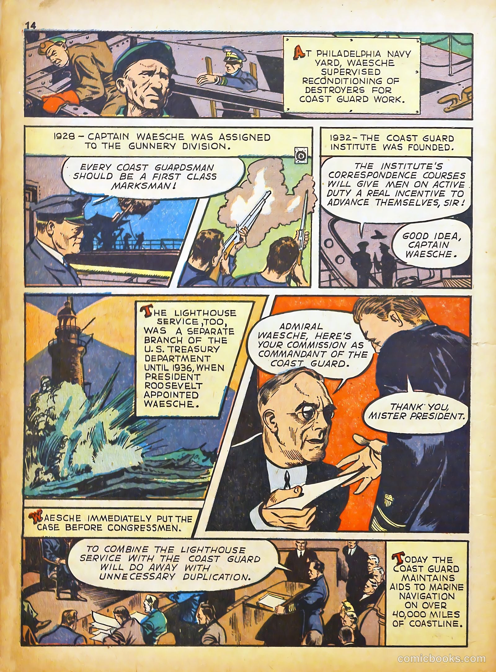 Real Heroes #5 (1942) — page 14 of 67