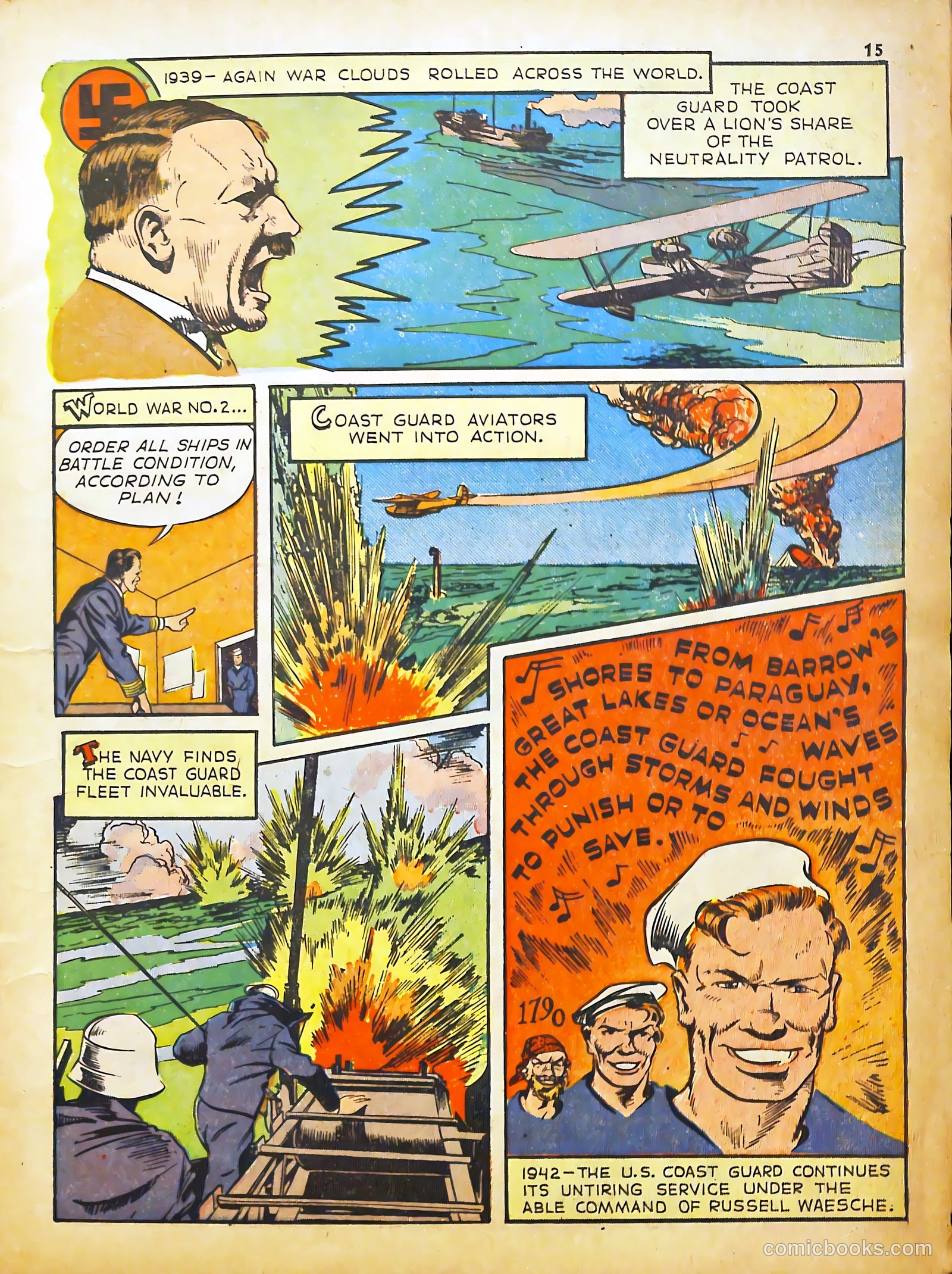 Real Heroes #5 (1942) — page 15 of 67