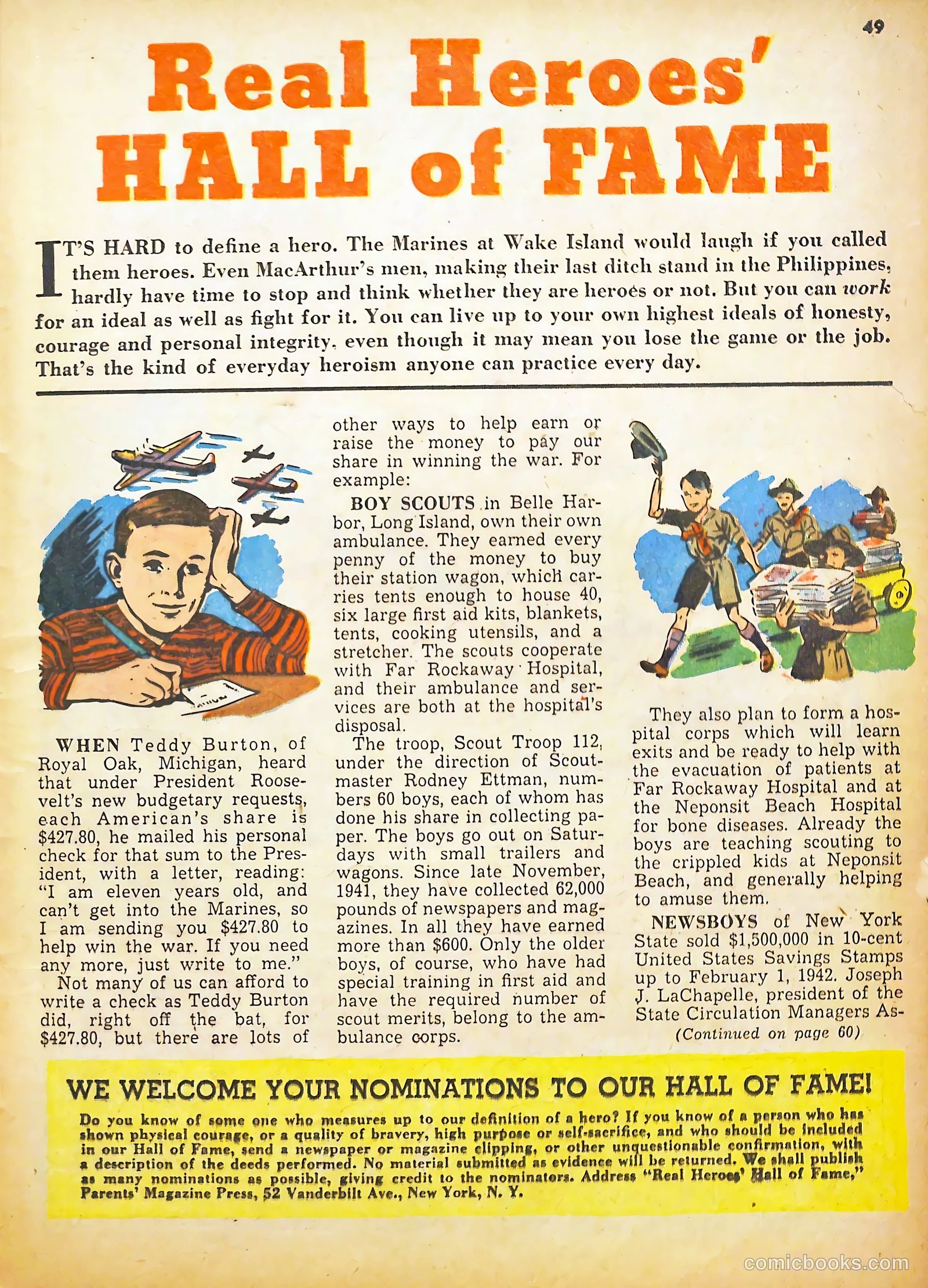 Real Heroes #5 (1942) — page 48 of 67