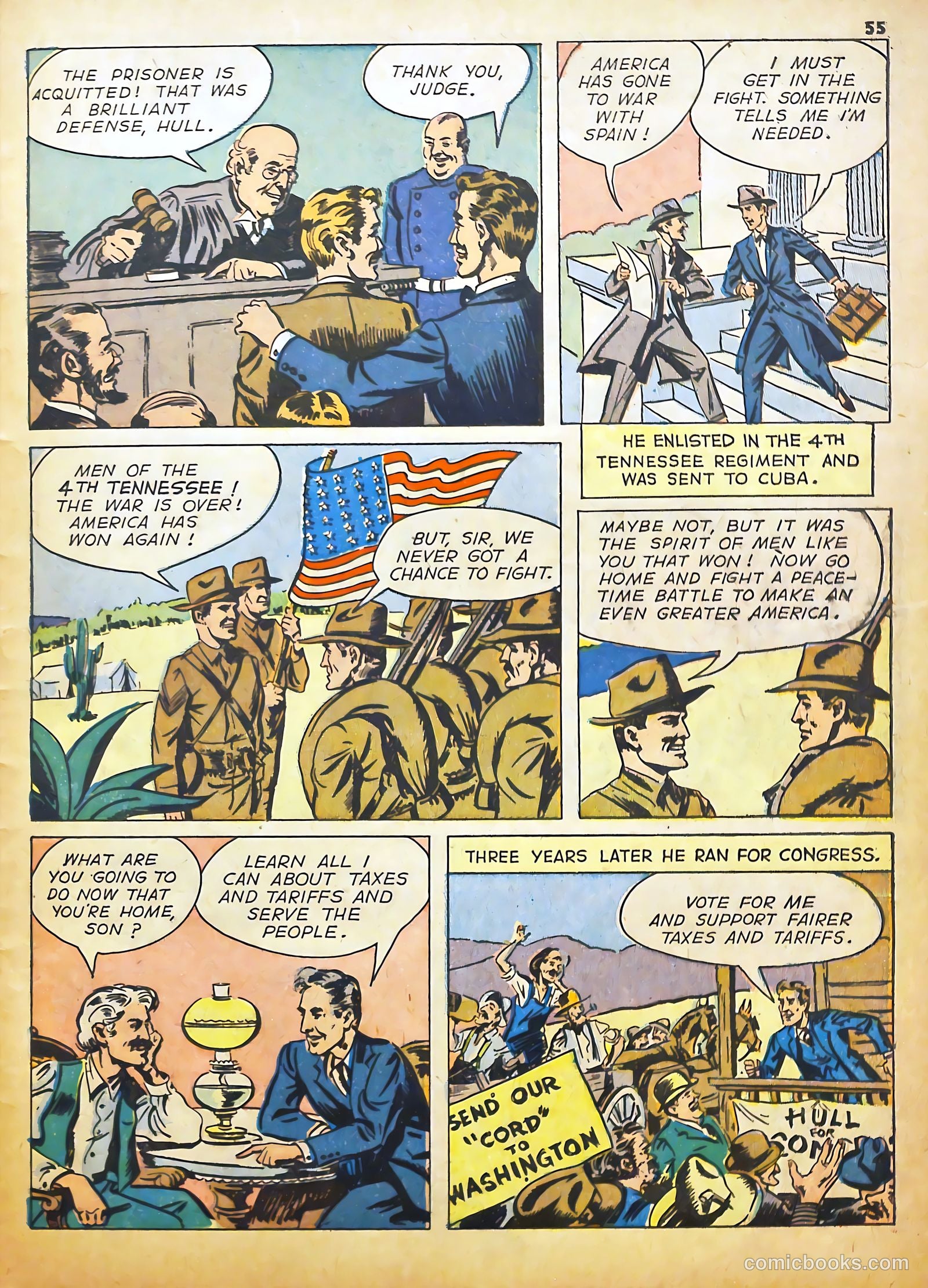 Real Heroes #5 (1942) — page 54 of 67