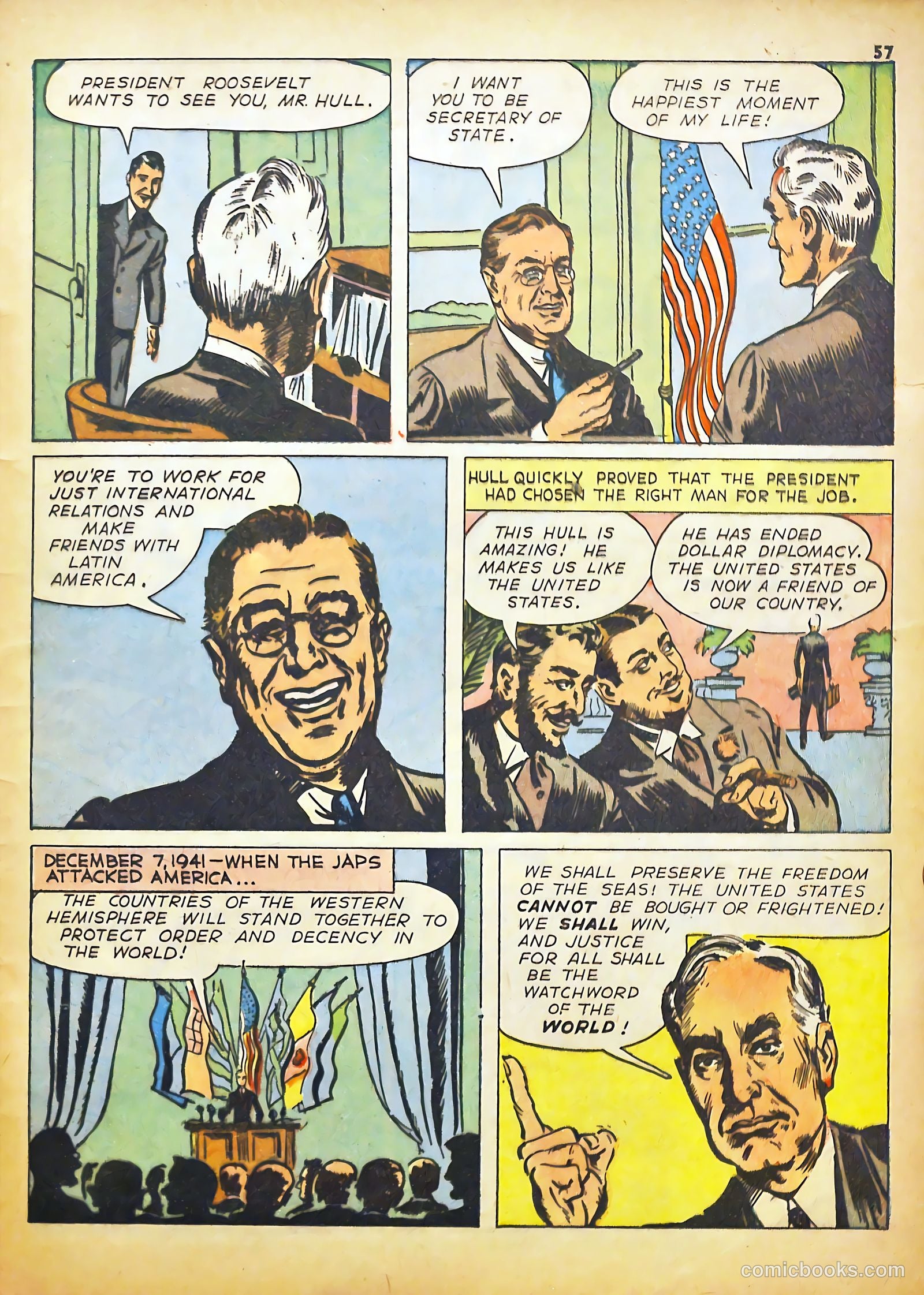 Real Heroes #5 (1942) — page 56 of 67