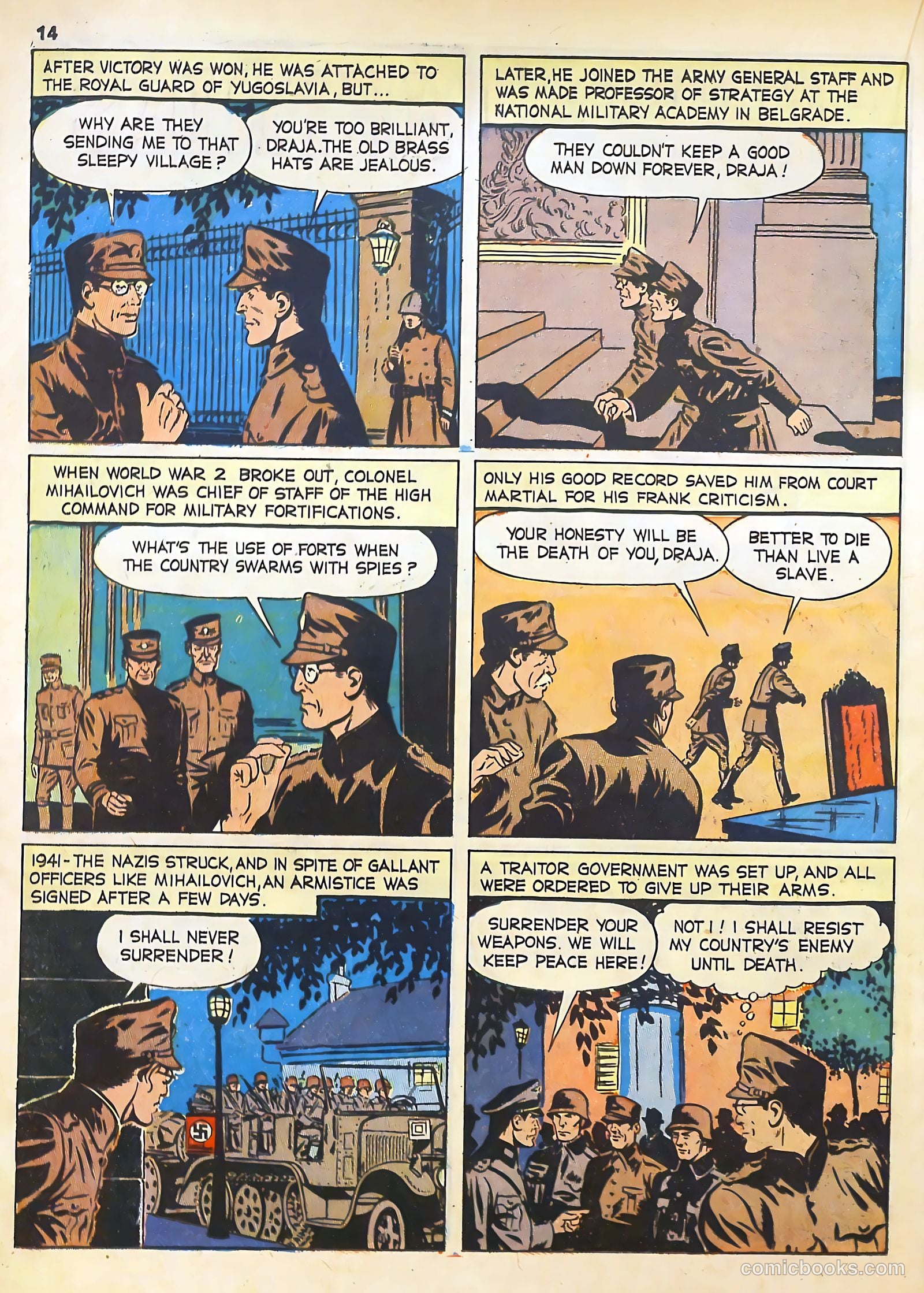 Real Heroes #6 (1942) — page 14 of 67