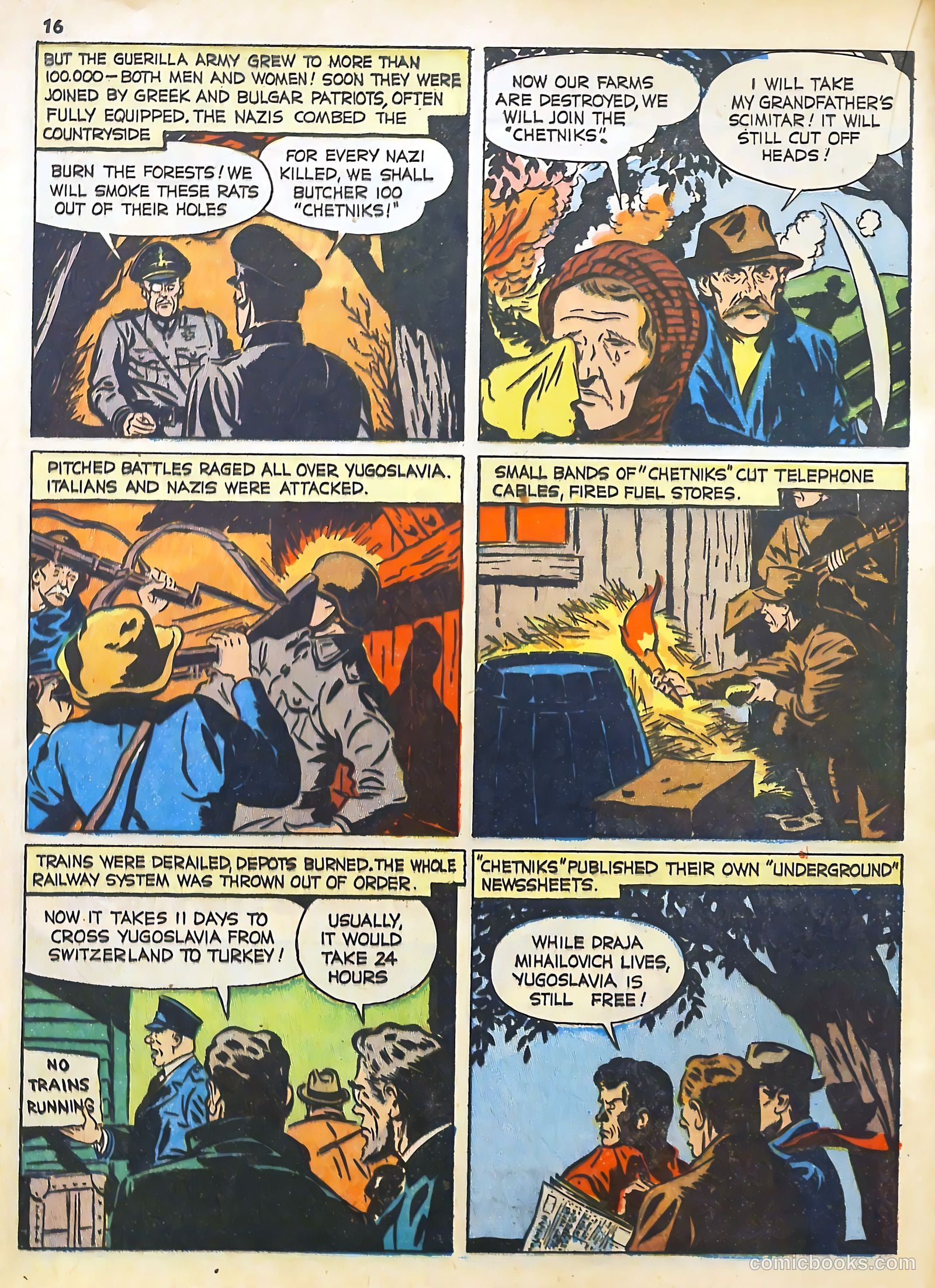 Real Heroes #6 (1942) — page 16 of 67