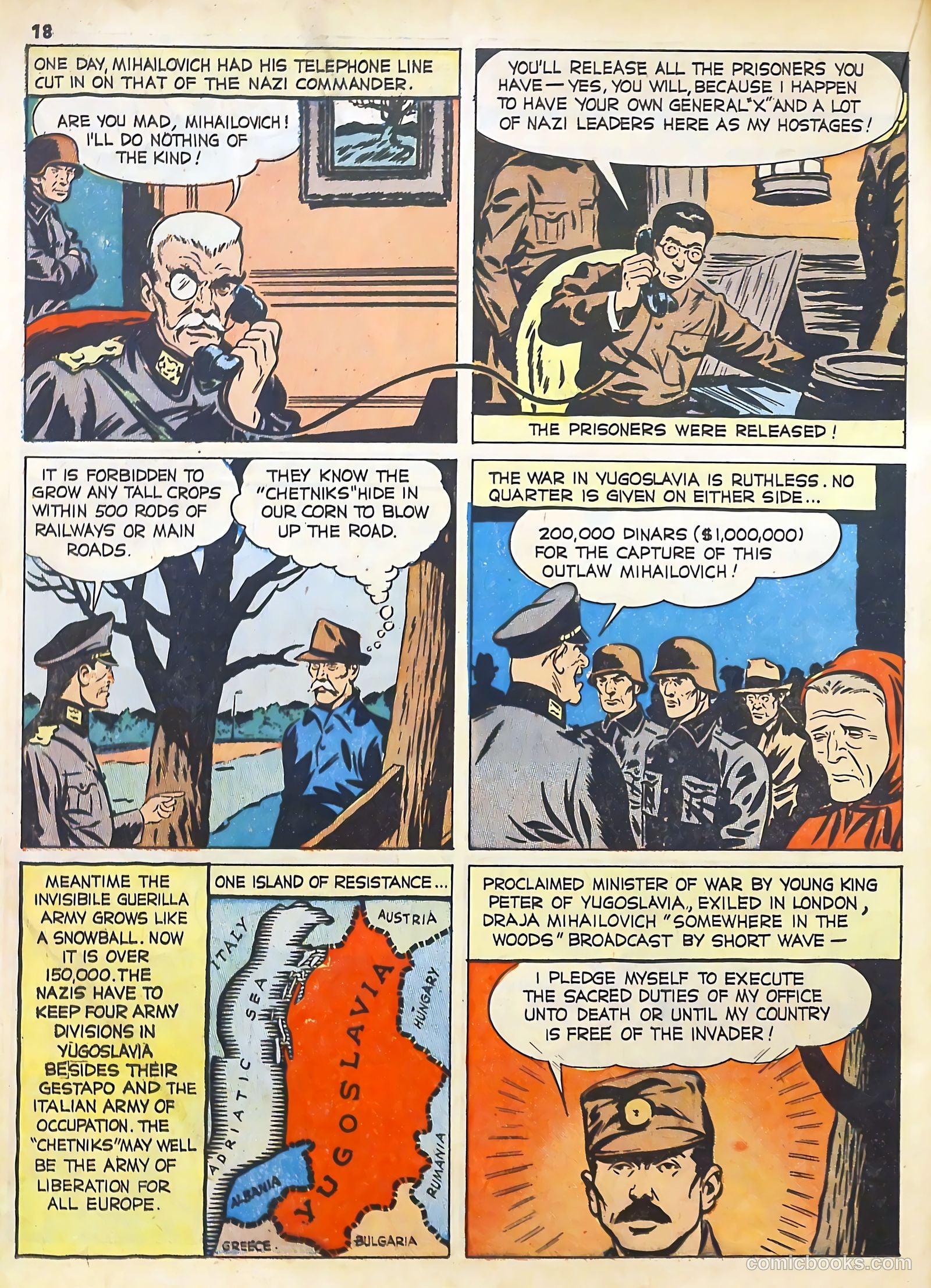 Real Heroes #6 (1942) — page 18 of 67