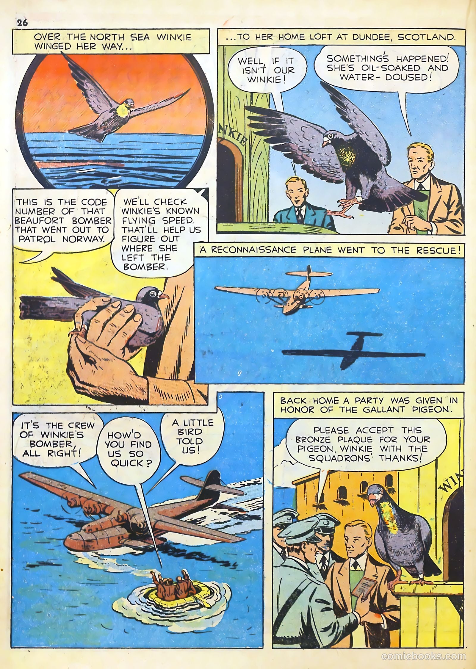 Real Heroes #6 (1942) — page 26 of 67