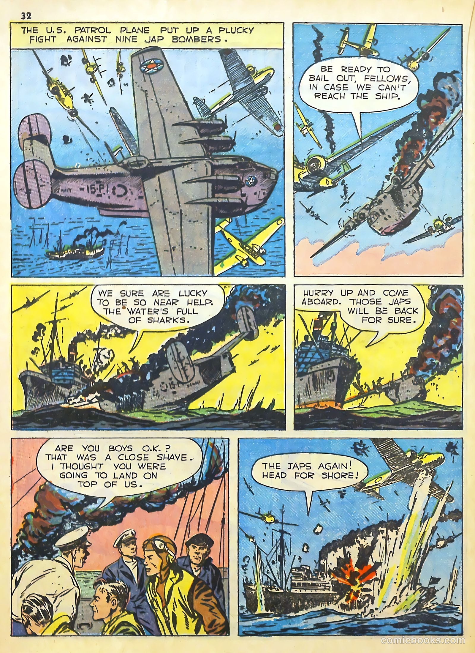 Real Heroes #6 (1942) — page 32 of 67