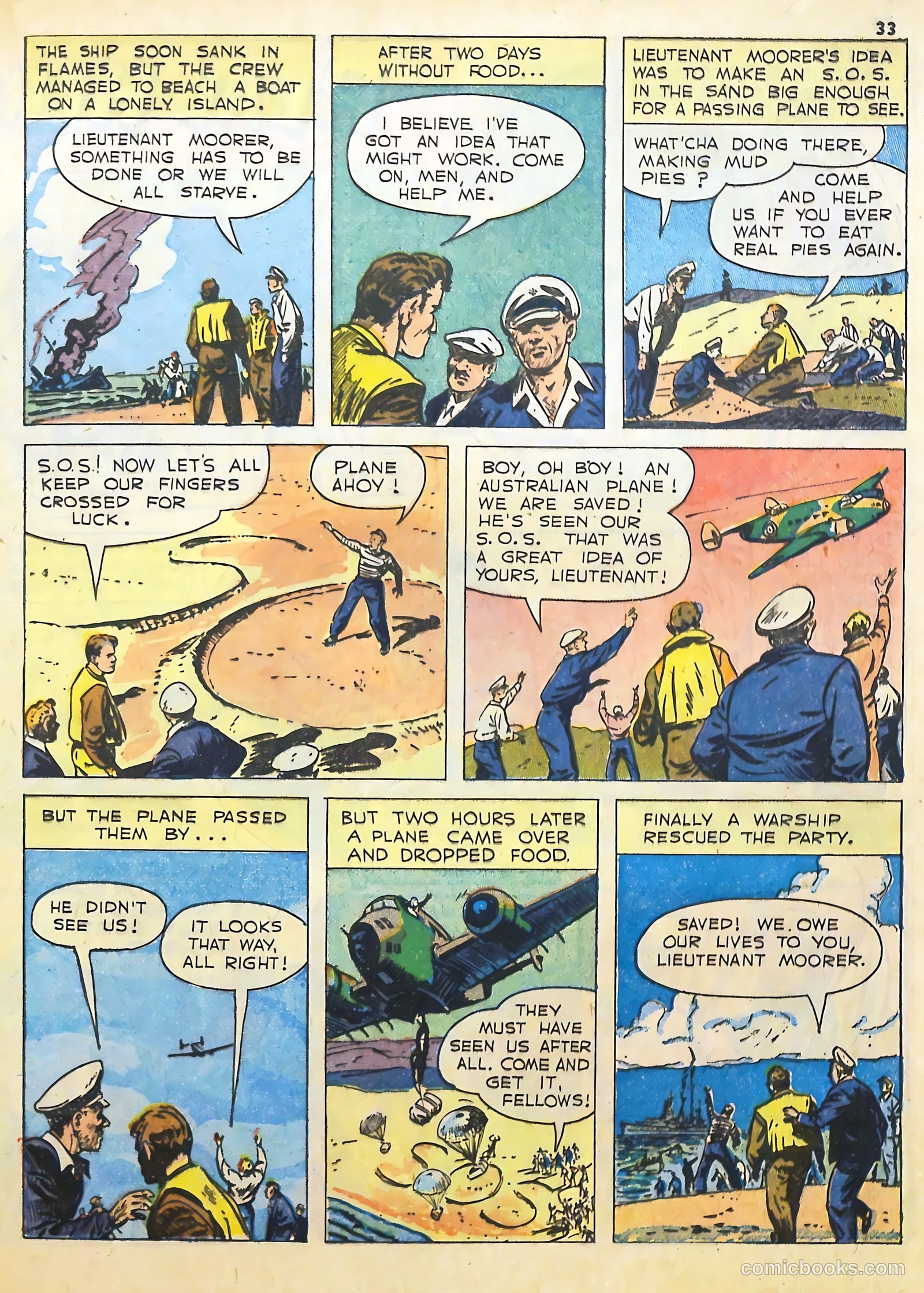 Real Heroes #6 (1942) — page 33 of 67