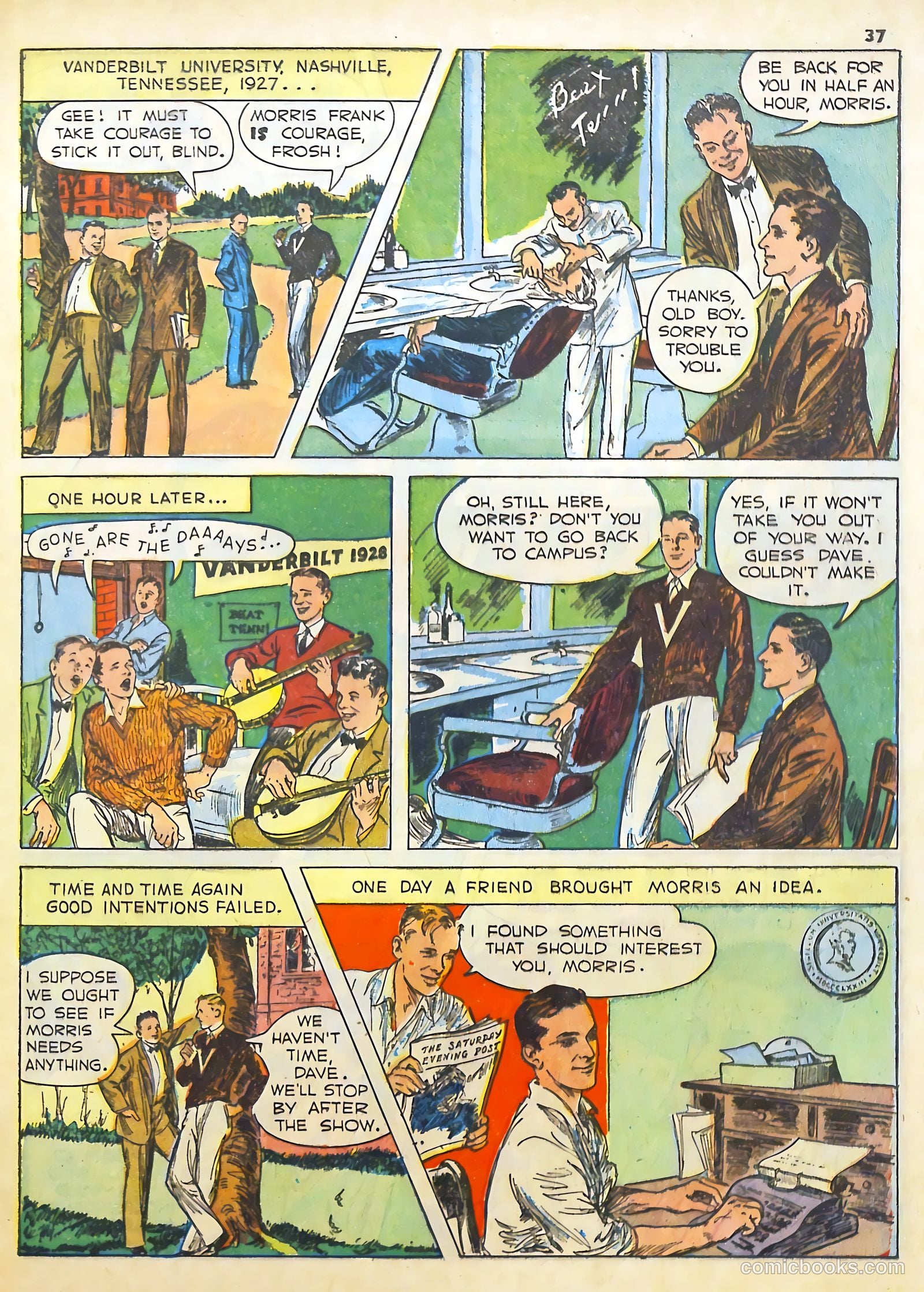 Real Heroes #6 (1942) — page 36 of 67