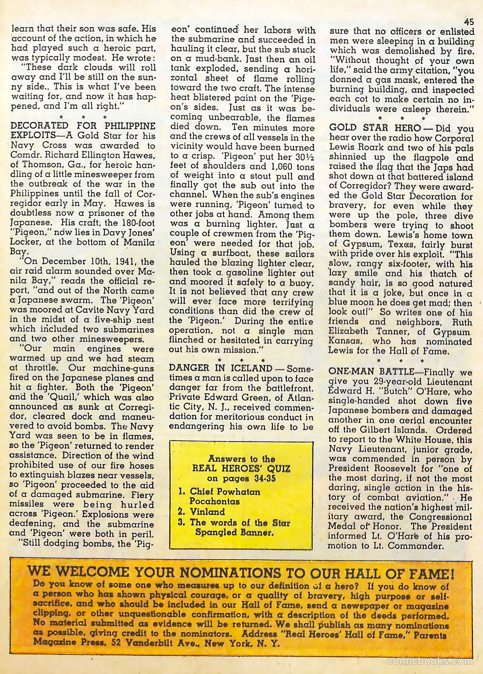 Real Heroes #6 (1942) — page 44 of 67