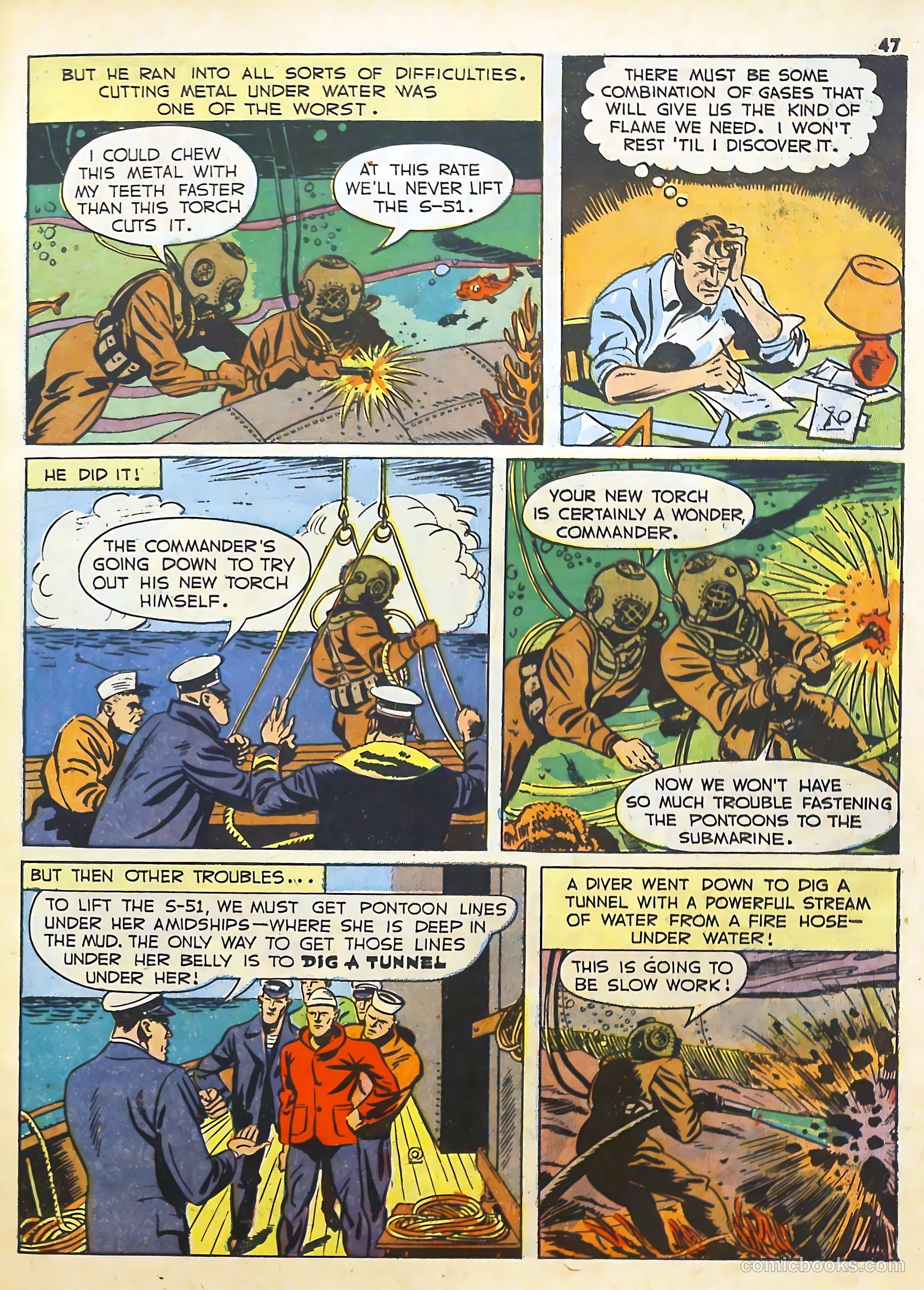 Real Heroes #6 (1942) — page 46 of 67