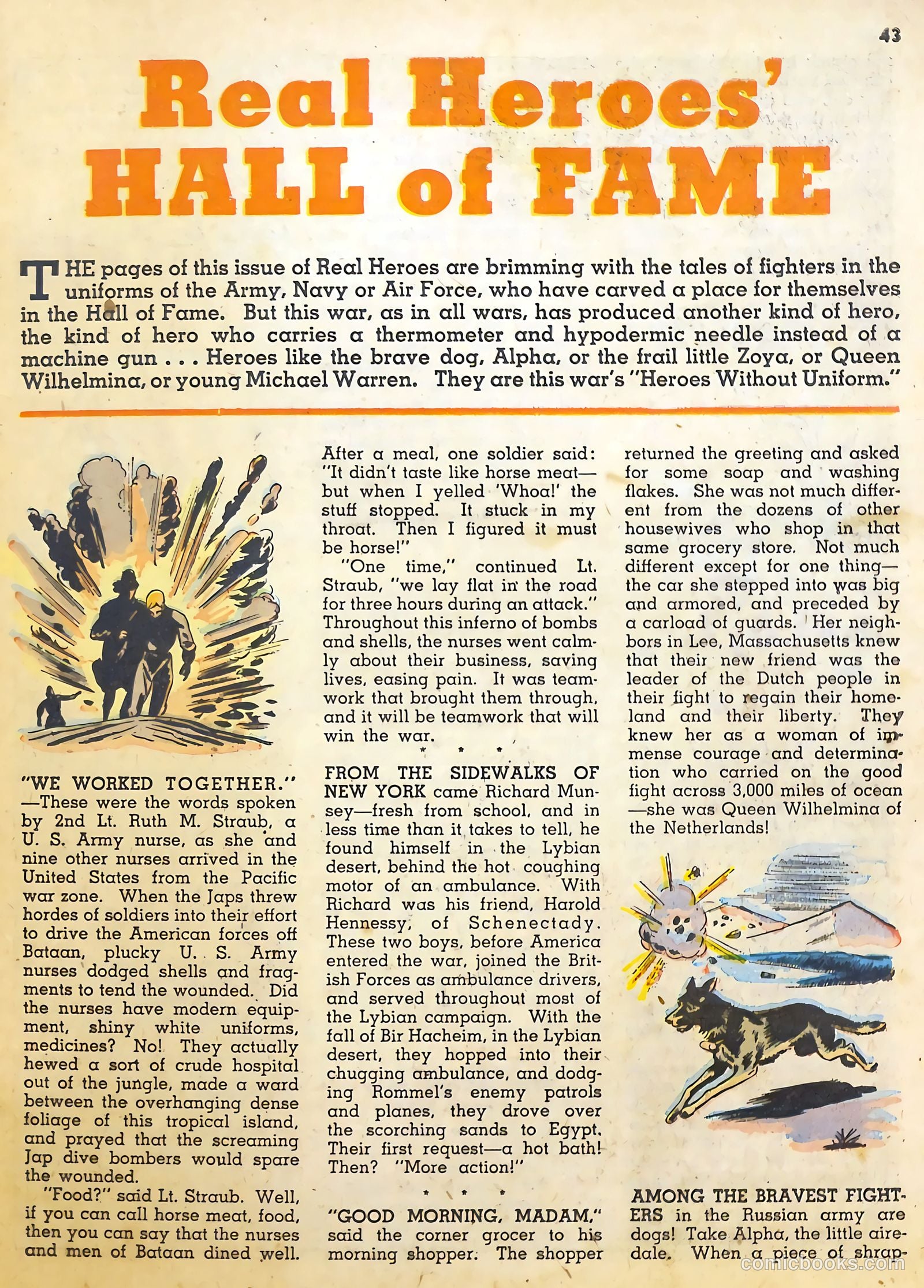 Real Heroes #7 (1942) — page 42 of 67