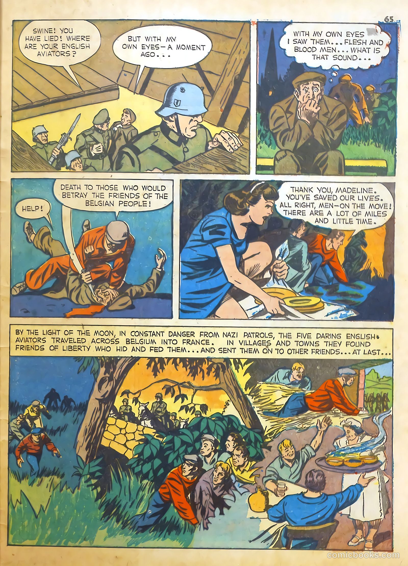Real Heroes #7 (1942) — page 64 of 67