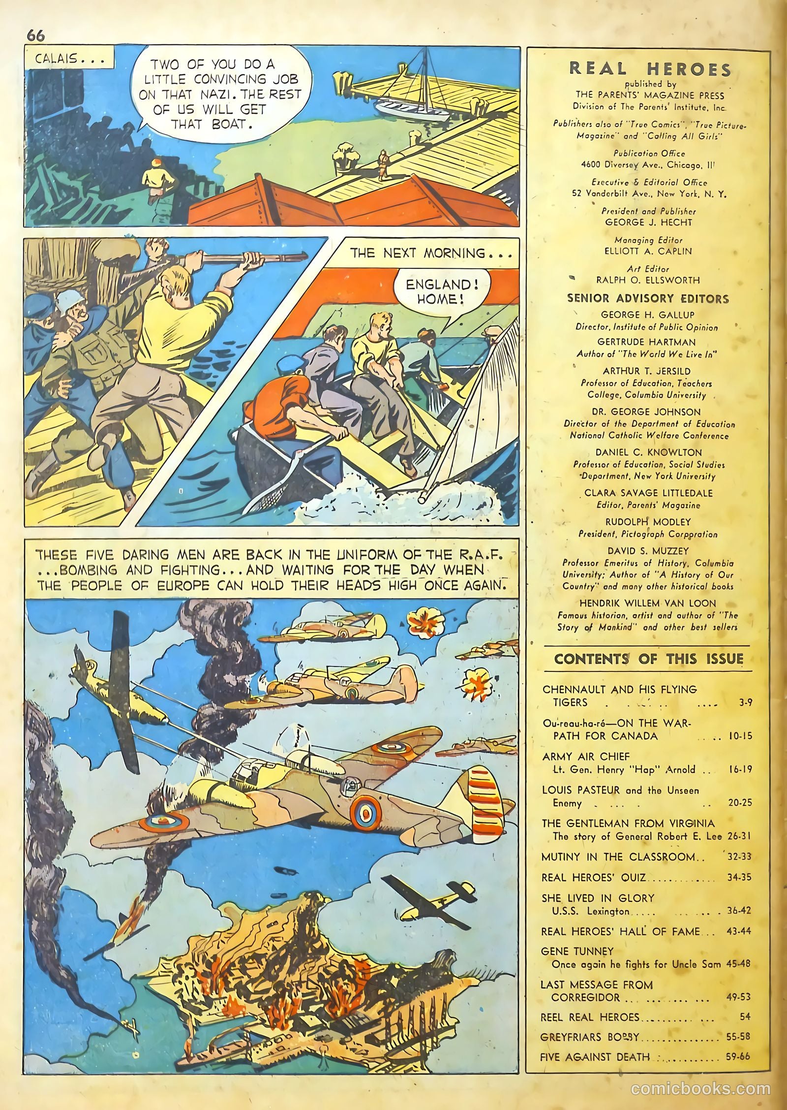 Real Heroes #7 (1942) — page 65 of 67