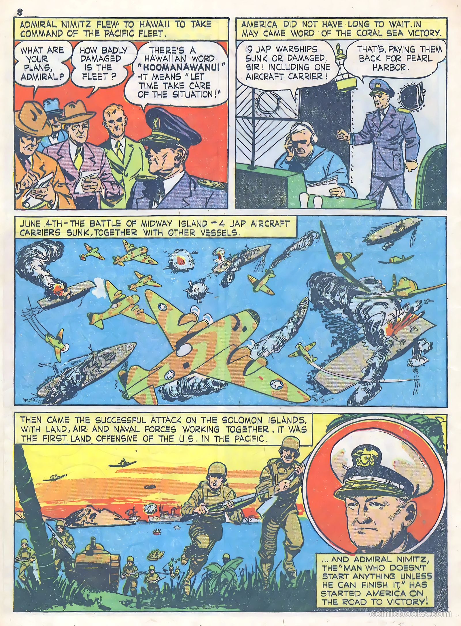 Real Heroes #8 (1943) — page 8 of 69