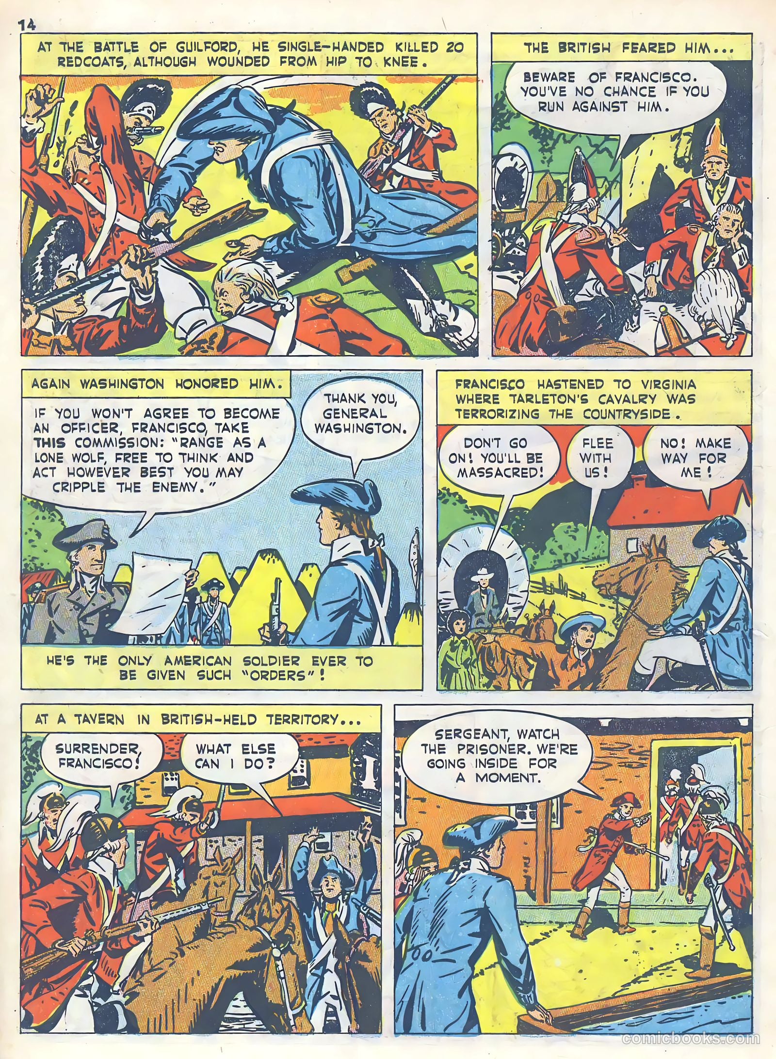Real Heroes #8 (1943) — page 14 of 69