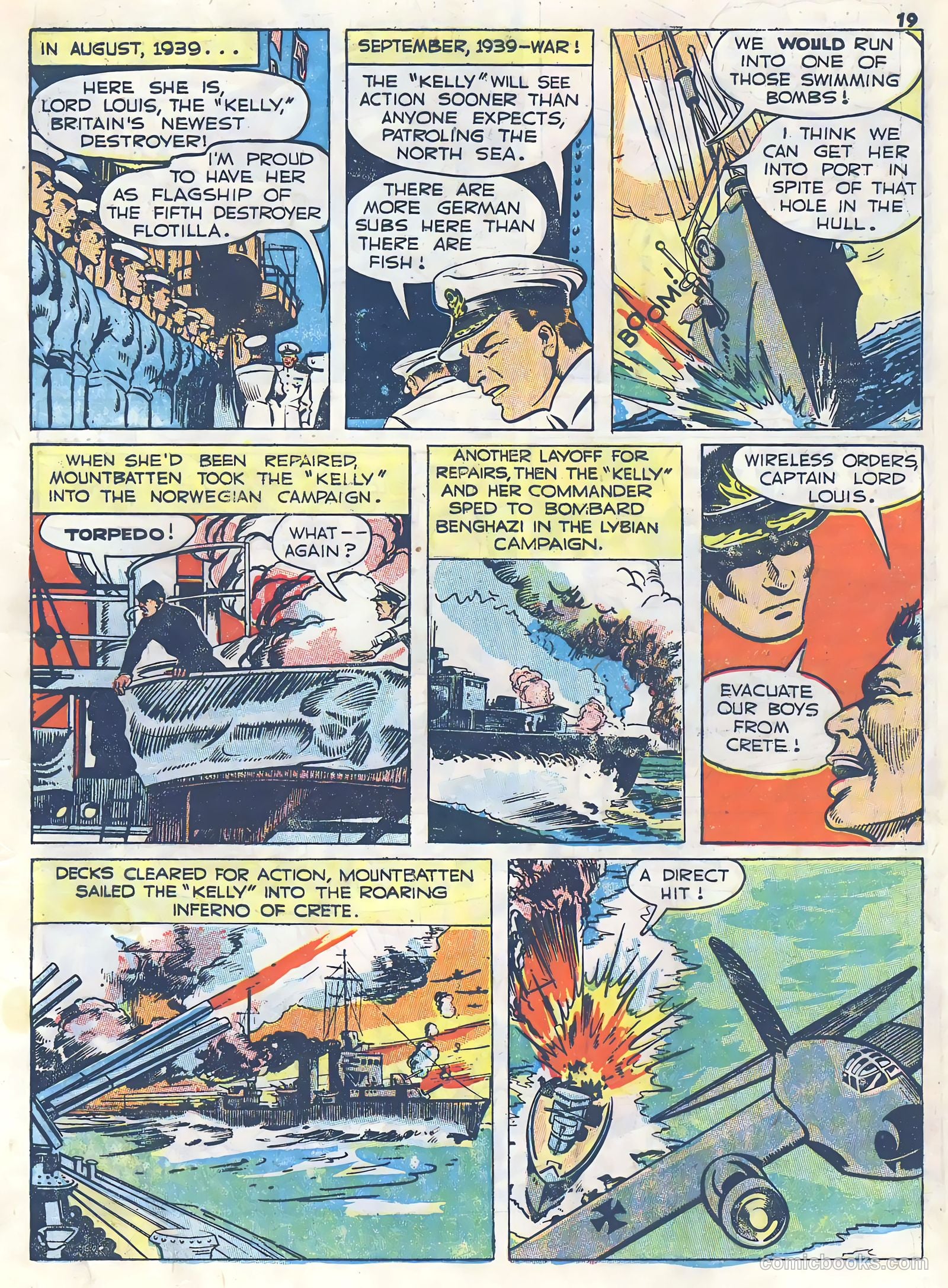 Real Heroes #8 (1943) — page 19 of 69