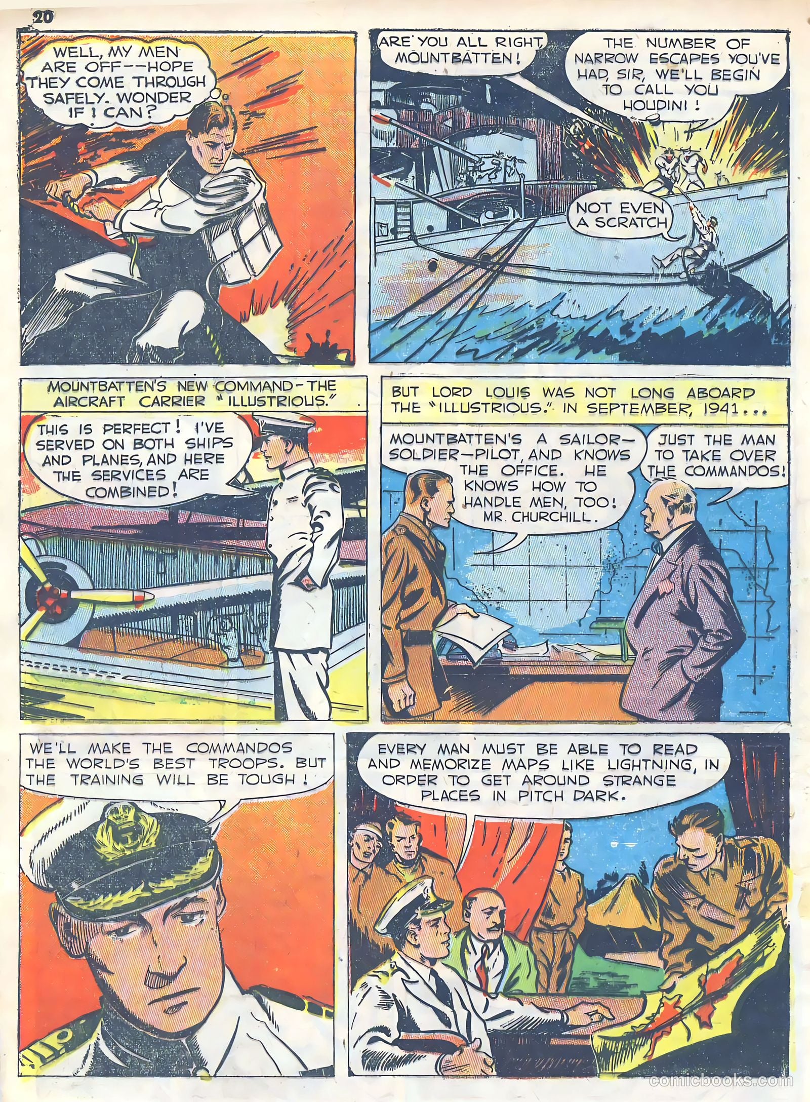 Real Heroes #8 (1943) — page 20 of 69