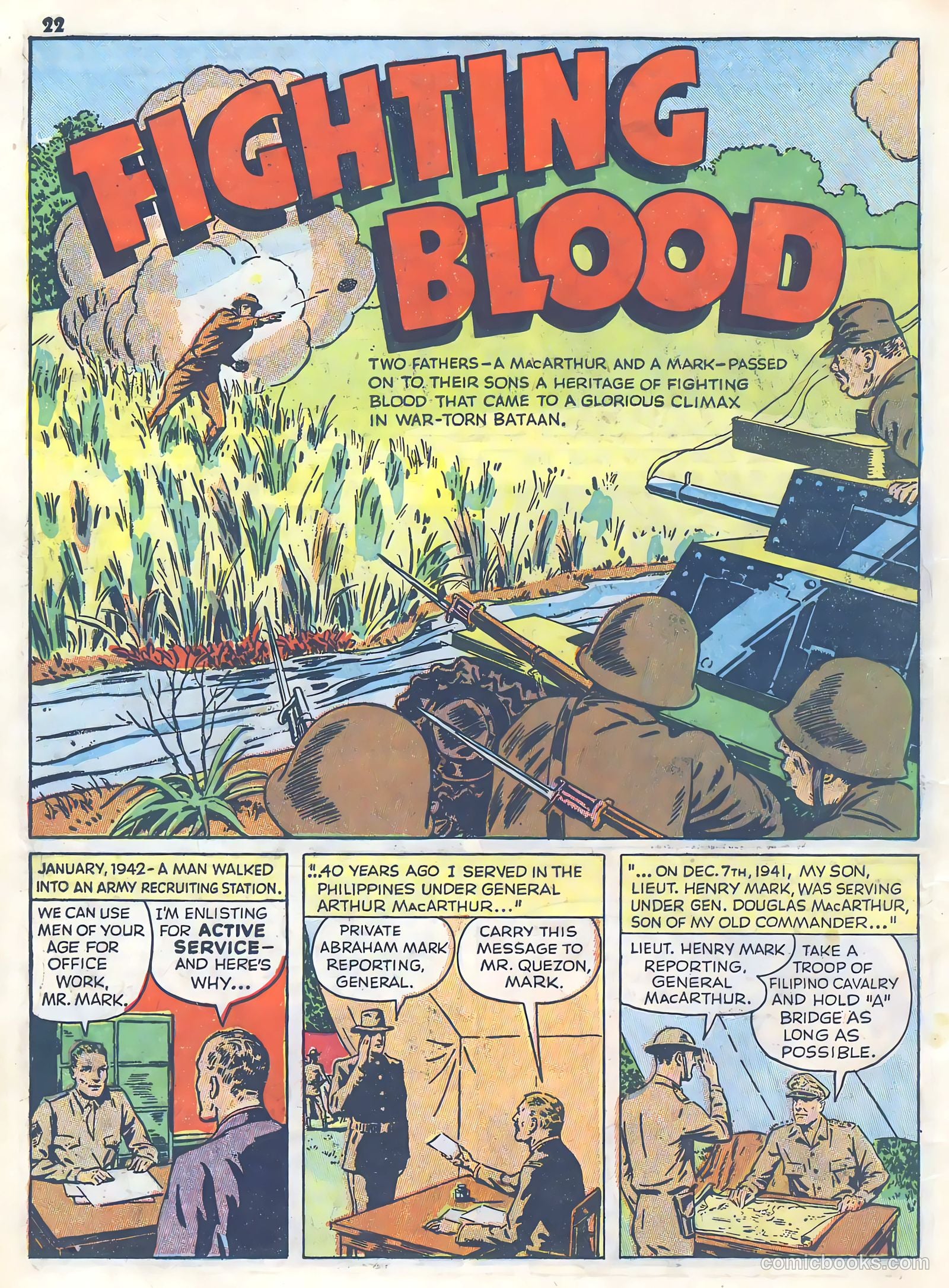 Real Heroes #8 (1943) — page 22 of 69