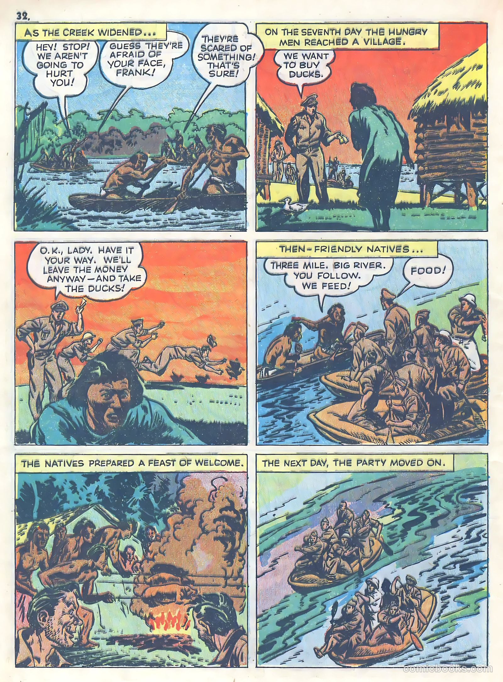 Real Heroes #8 (1943) — page 32 of 69