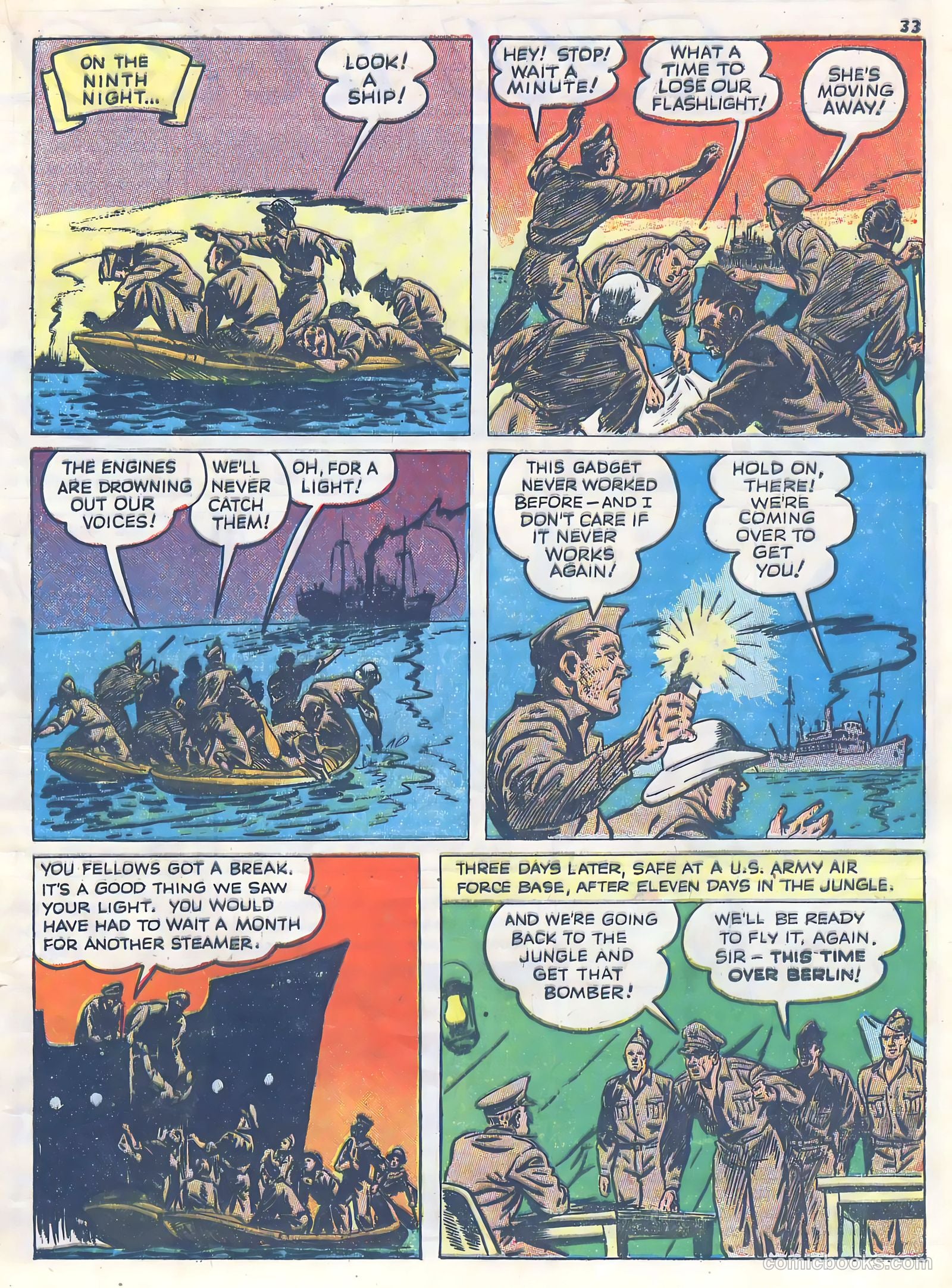 Real Heroes #8 (1943) — page 33 of 69