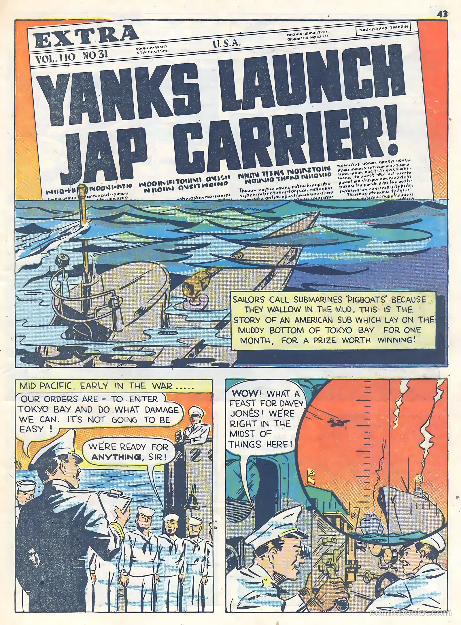 Real Heroes #8 (1943) — page 44 of 69