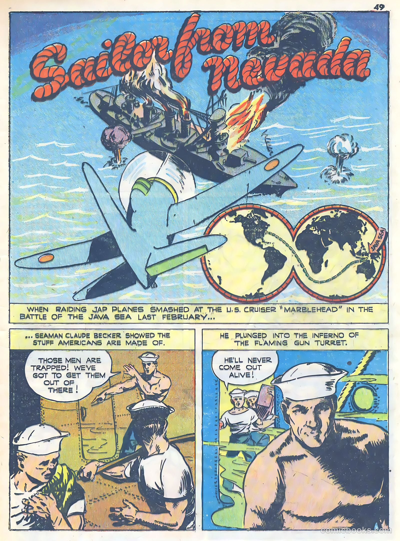 Real Heroes #8 (1943) — page 50 of 69